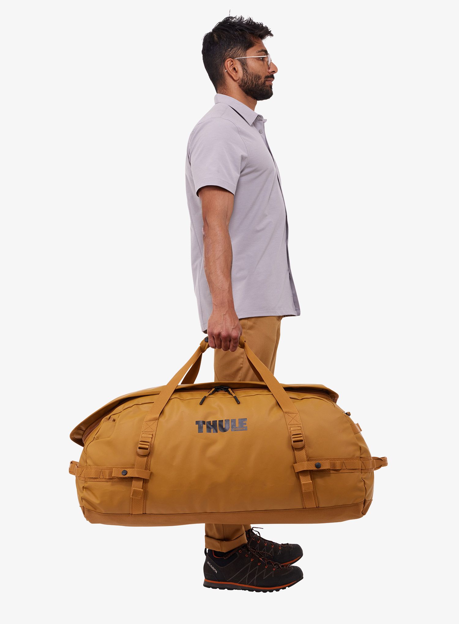 Potovalna torba Thule Chasm 90 L - golden