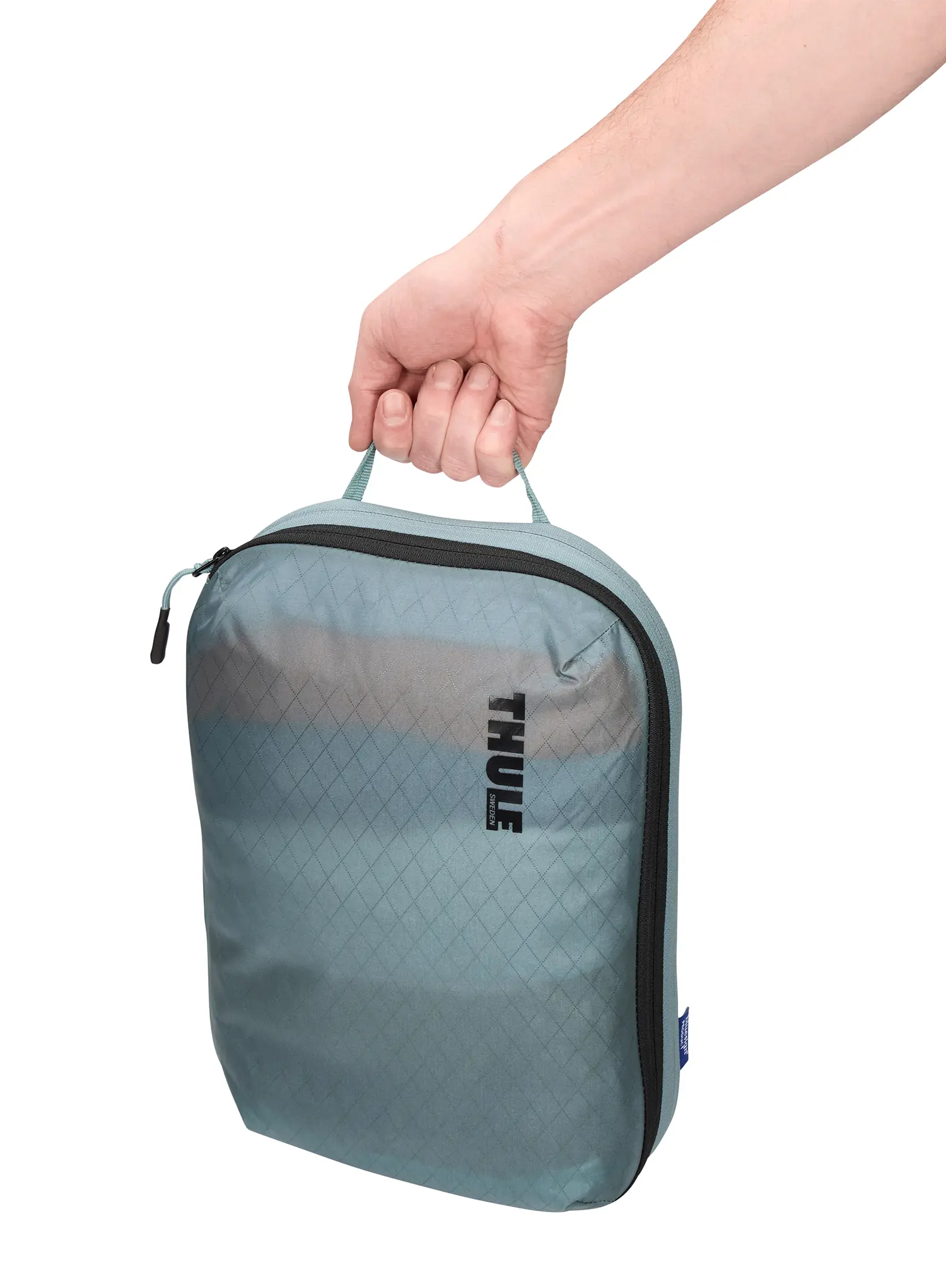Potovalni organizator Thule Compression Packing Cube Medium - pond gray