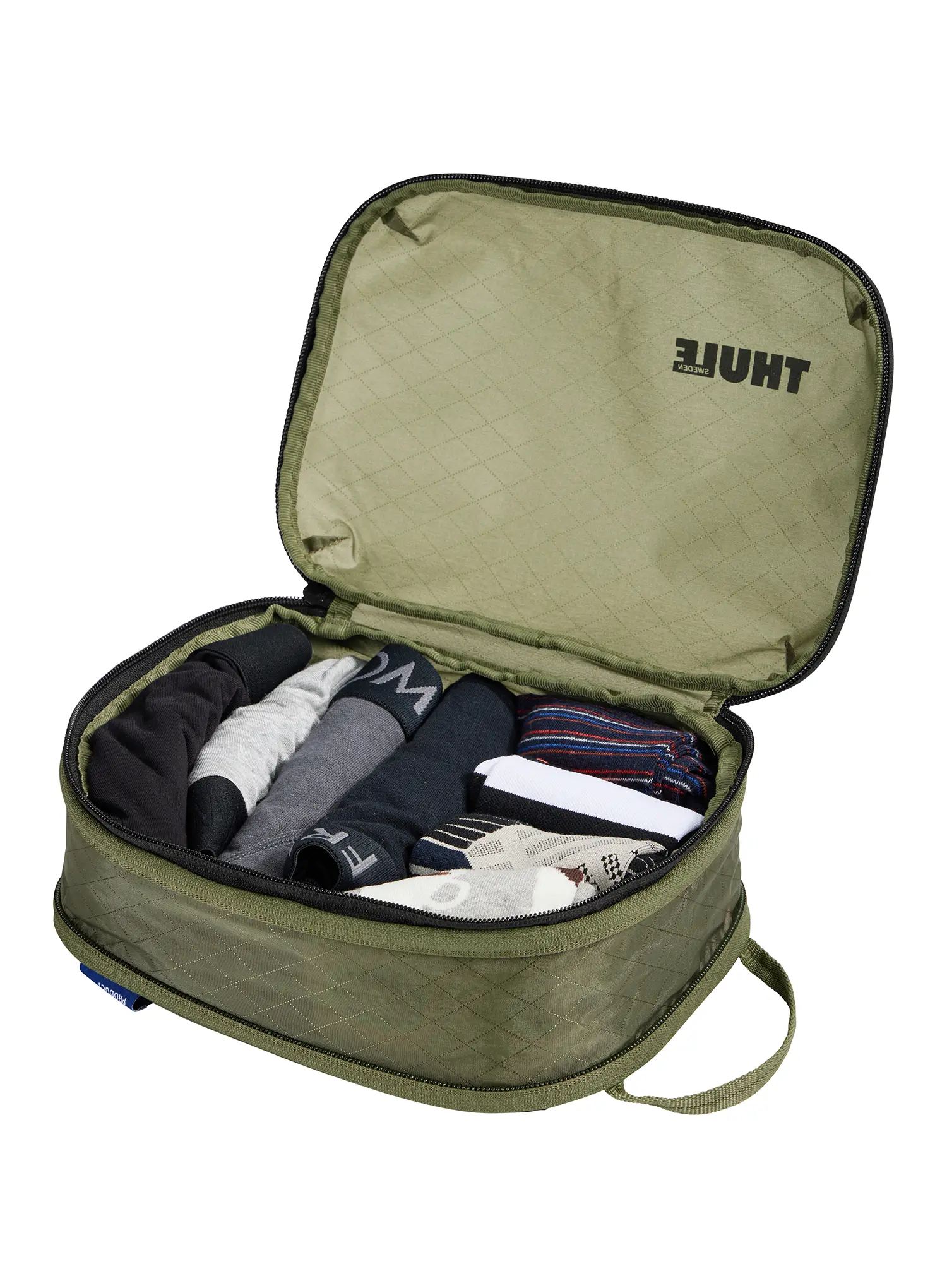 Potovalni organizator Thule Compression Packing Cube Small - soft green