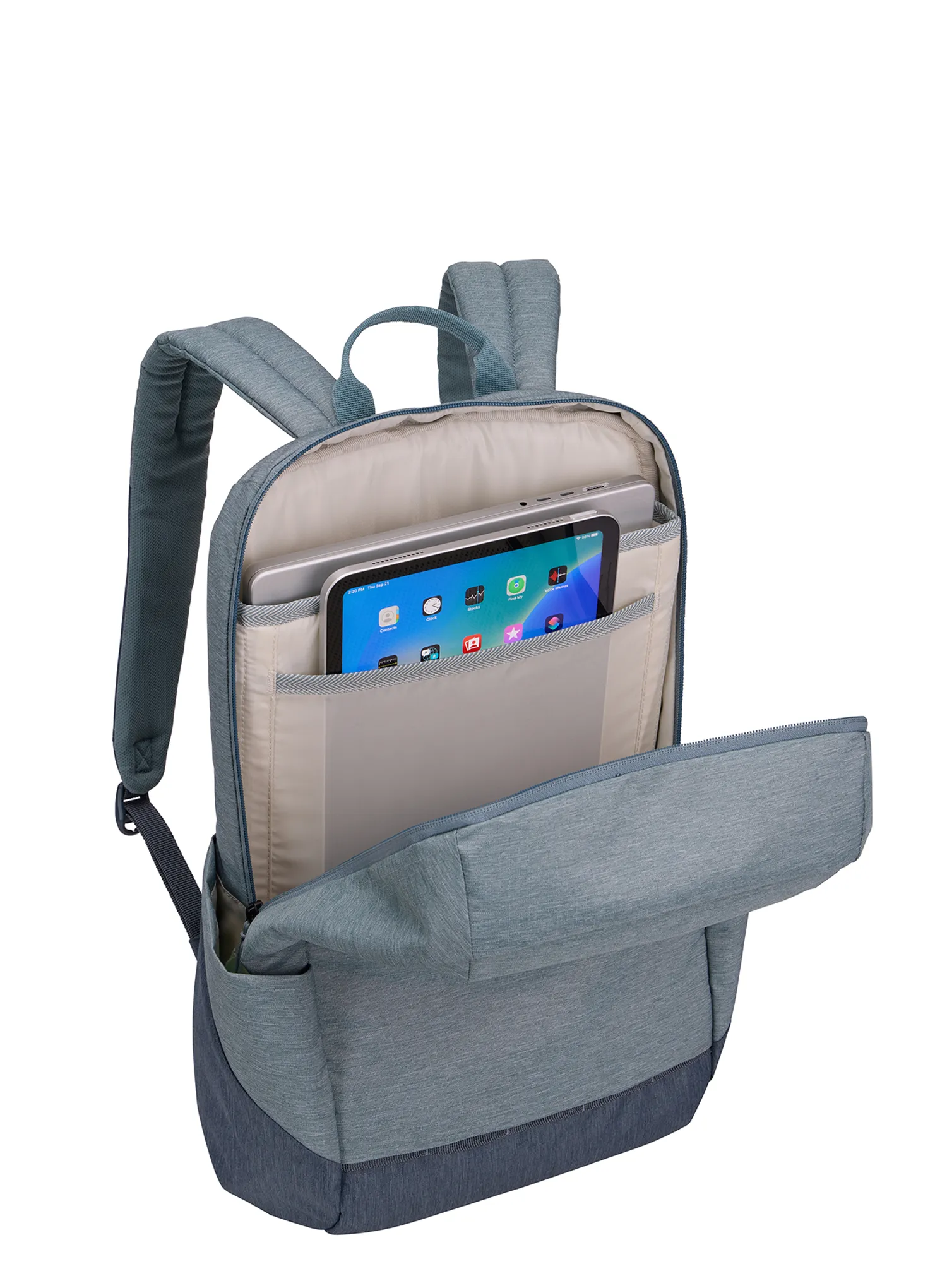 Mestni nahrbtnik Thule Lithos Backpack 20 L - pond grey/dark slate