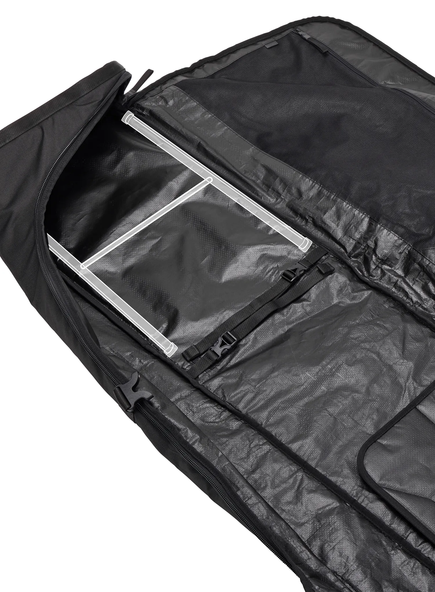 Torba za smuči Thule RoundTrip Ski Roller Bag 175 cm - black