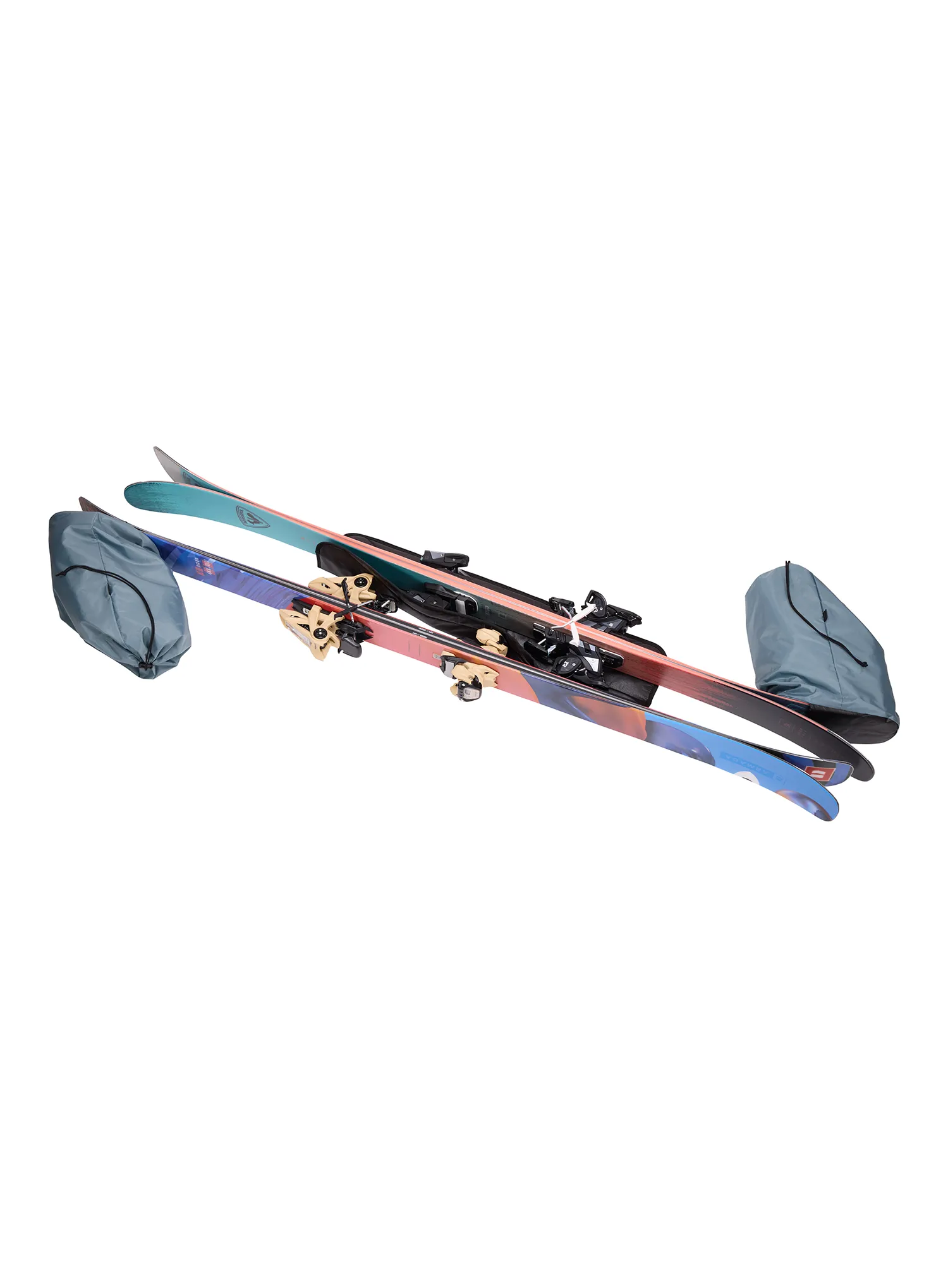Torba za smuči Thule Roundtrip Ski Roller 192 cm - black