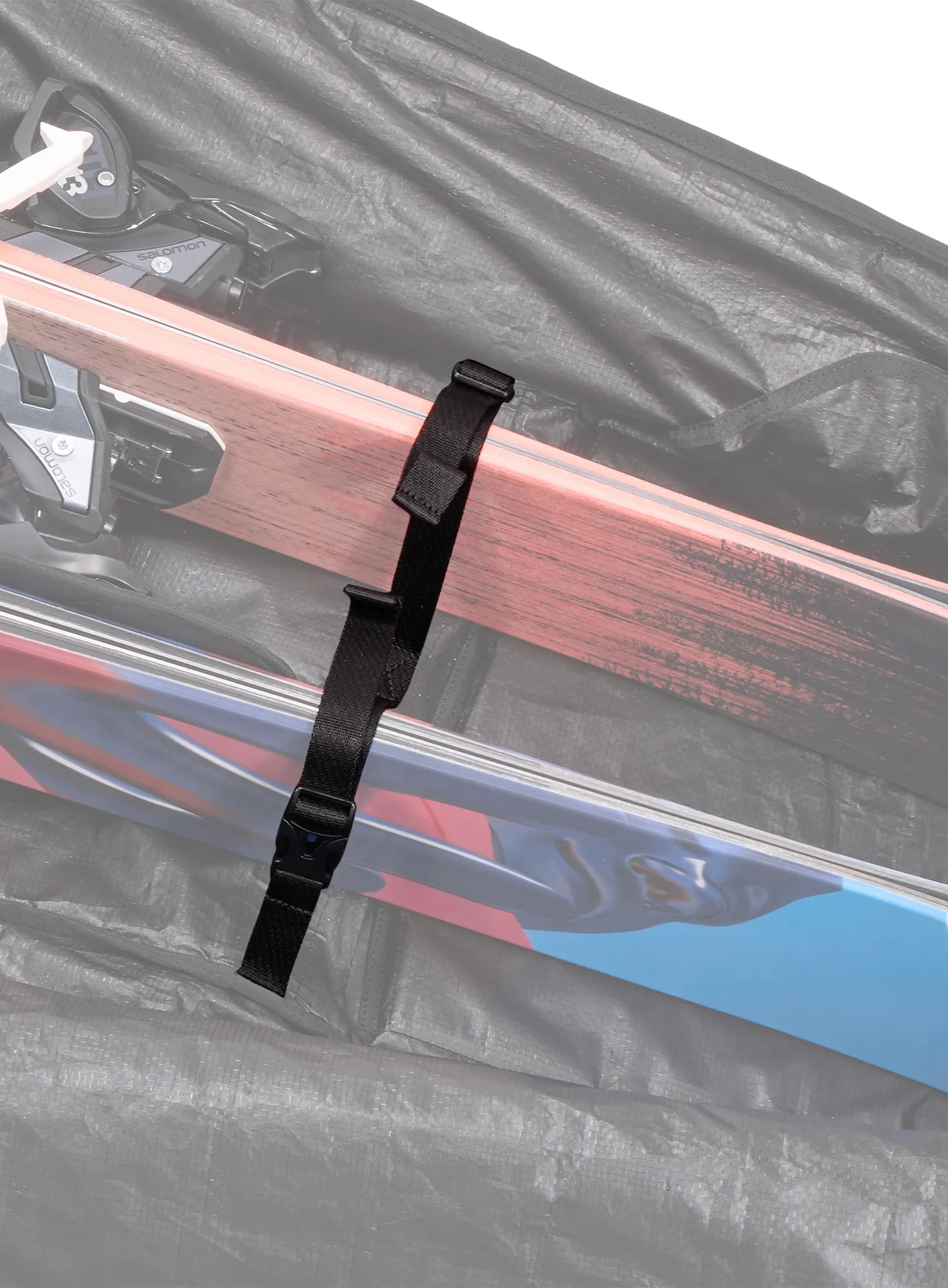 Torba za smuči Thule Roundtrip Ski Roller 192 cm - black