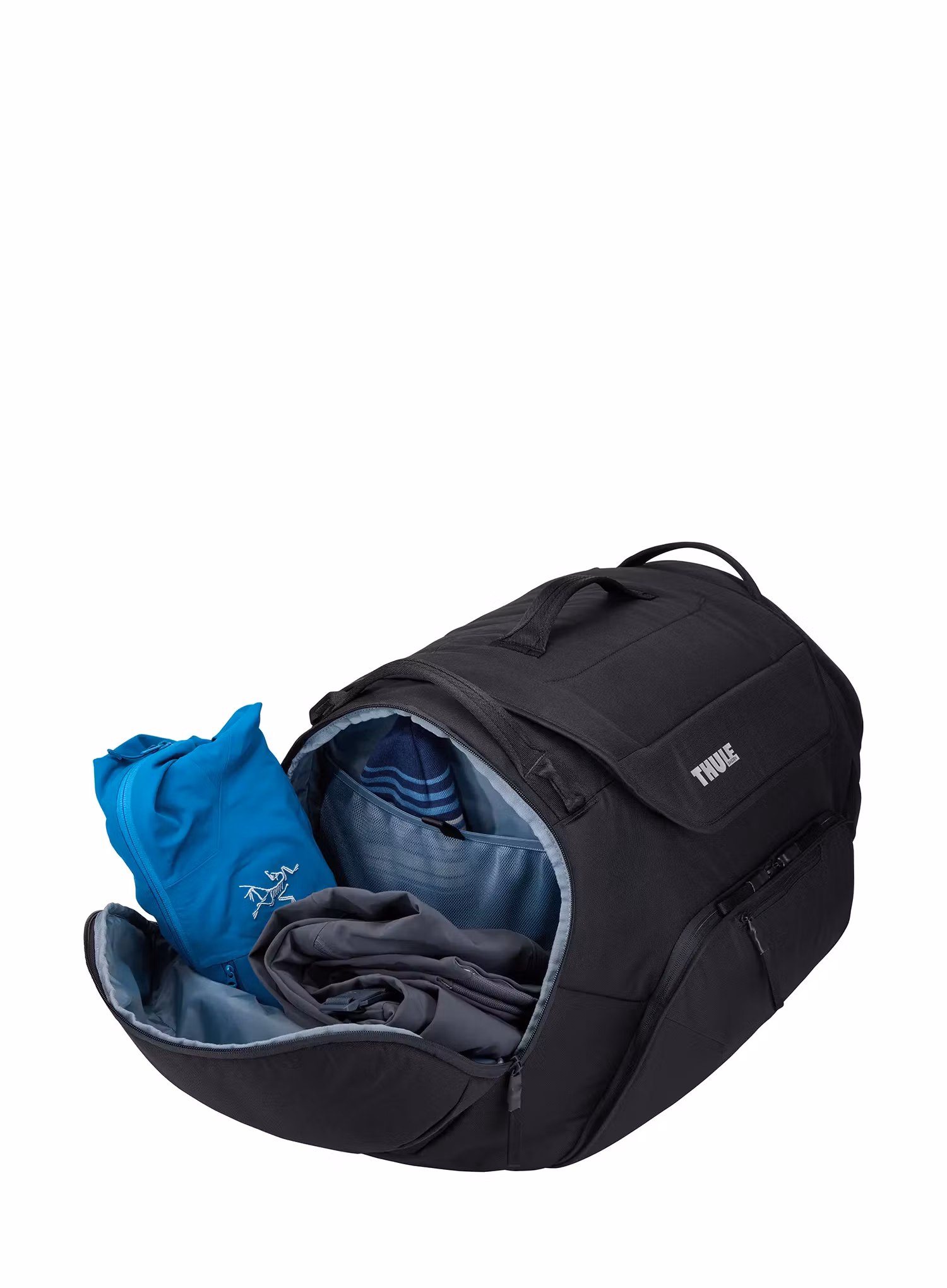Potovalna torba Thule Roundtrip Snow Duffel 80 L - black