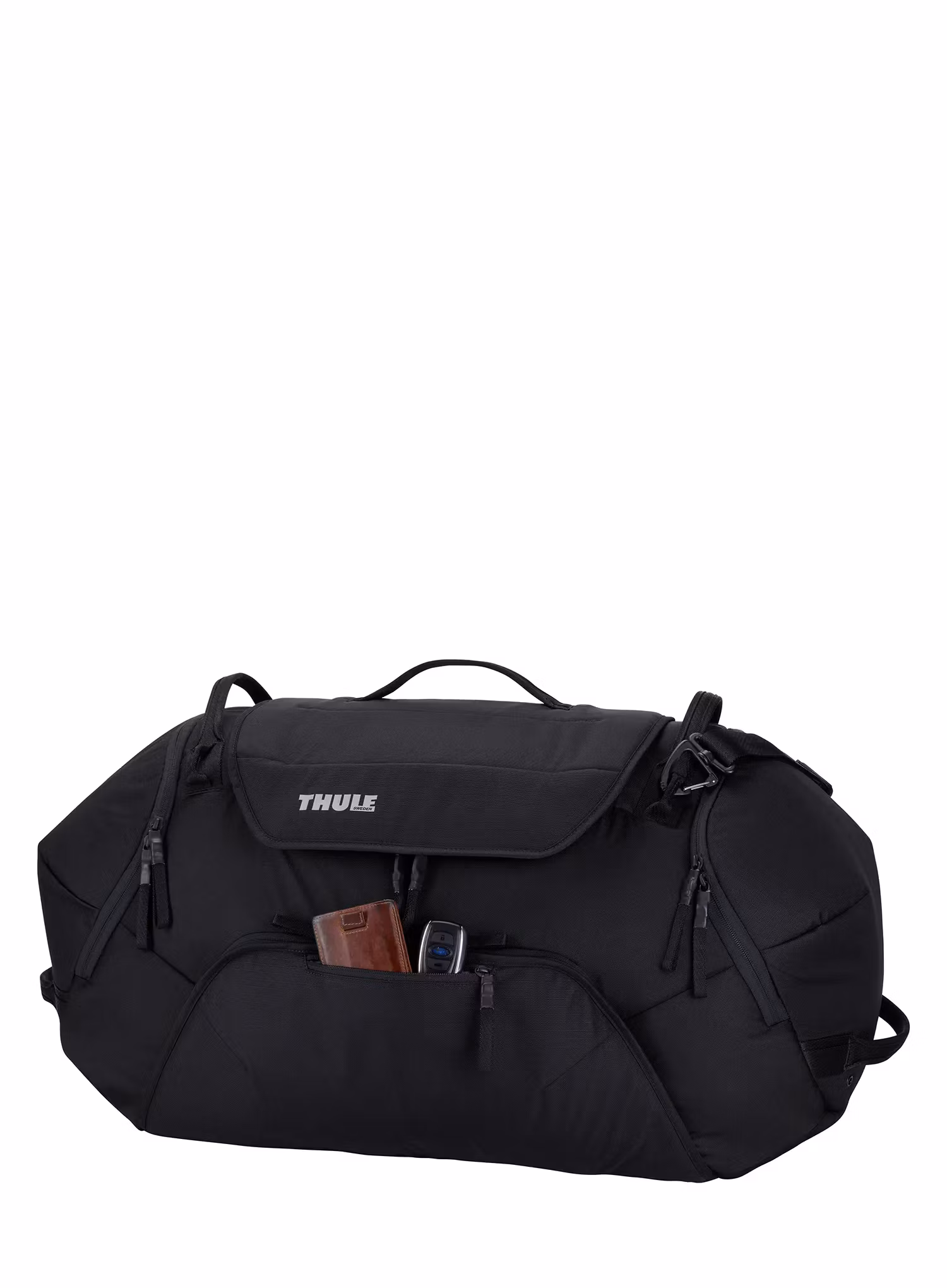 Potovalna torba Thule Roundtrip Snow Duffel 80 L - black