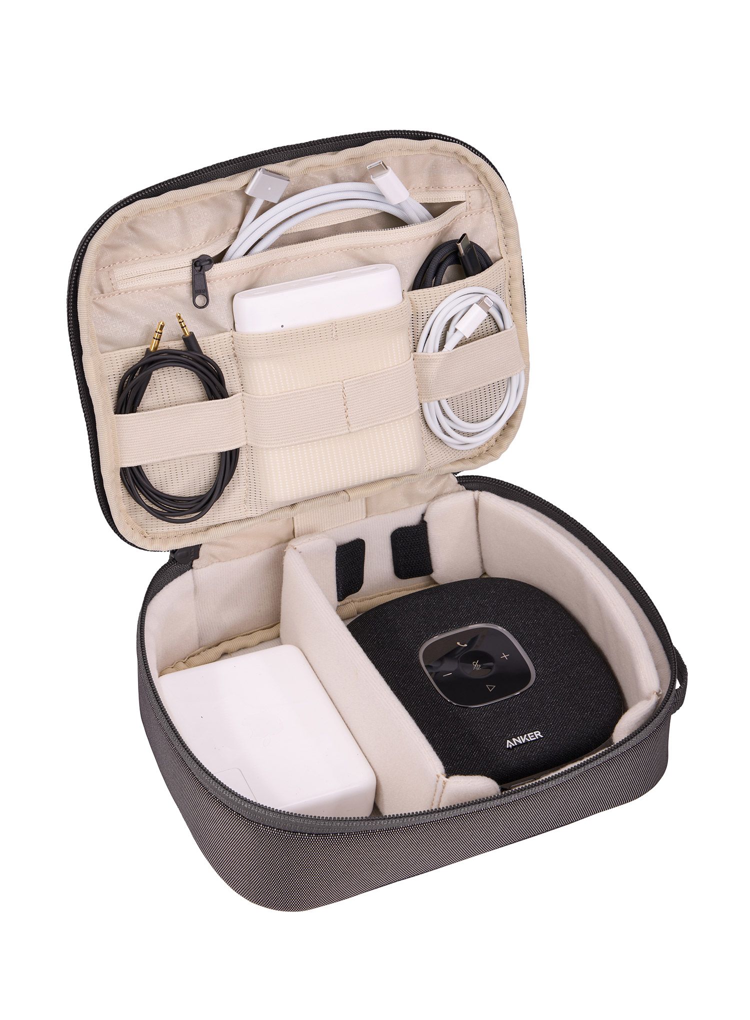 Potovalni organizator Thule Subterra 2 PowerShuttle Large - vetiver gray