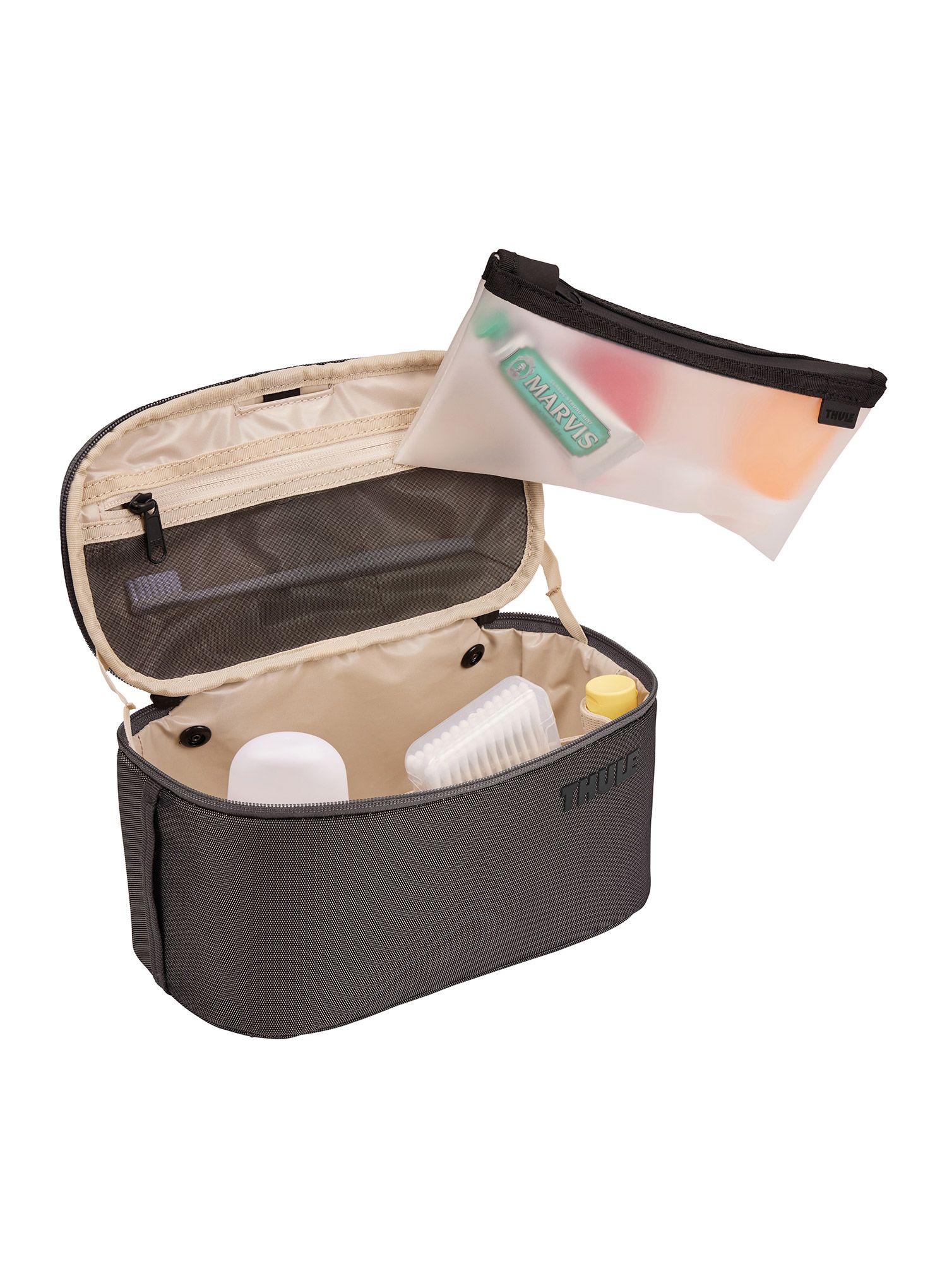 Kozmetična torbica Thule Subterra 2 Toiletry Bag - vetiver gray