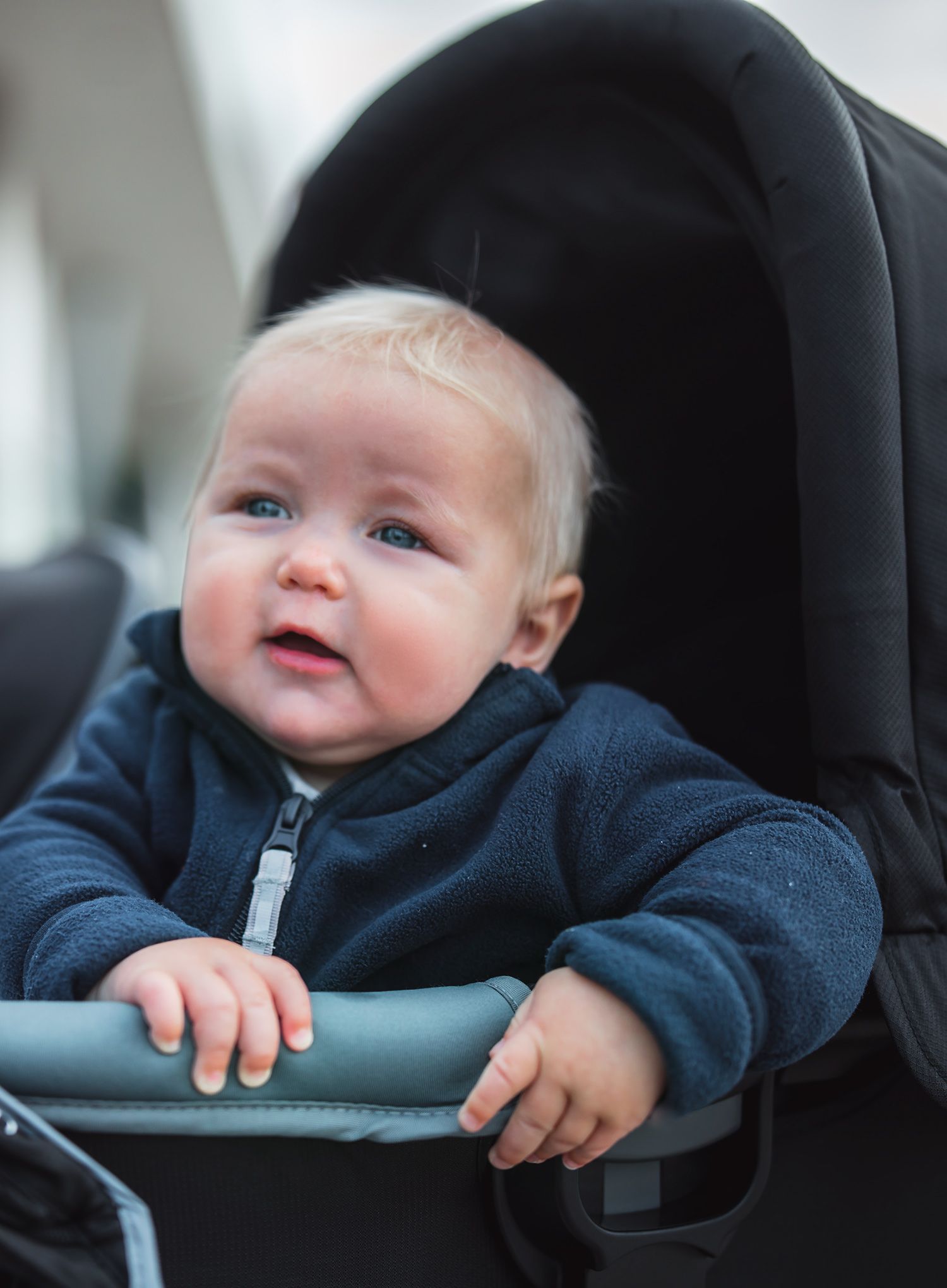 Tekoči voziček Thule Urban Glide 2 Bassinet - blackonb