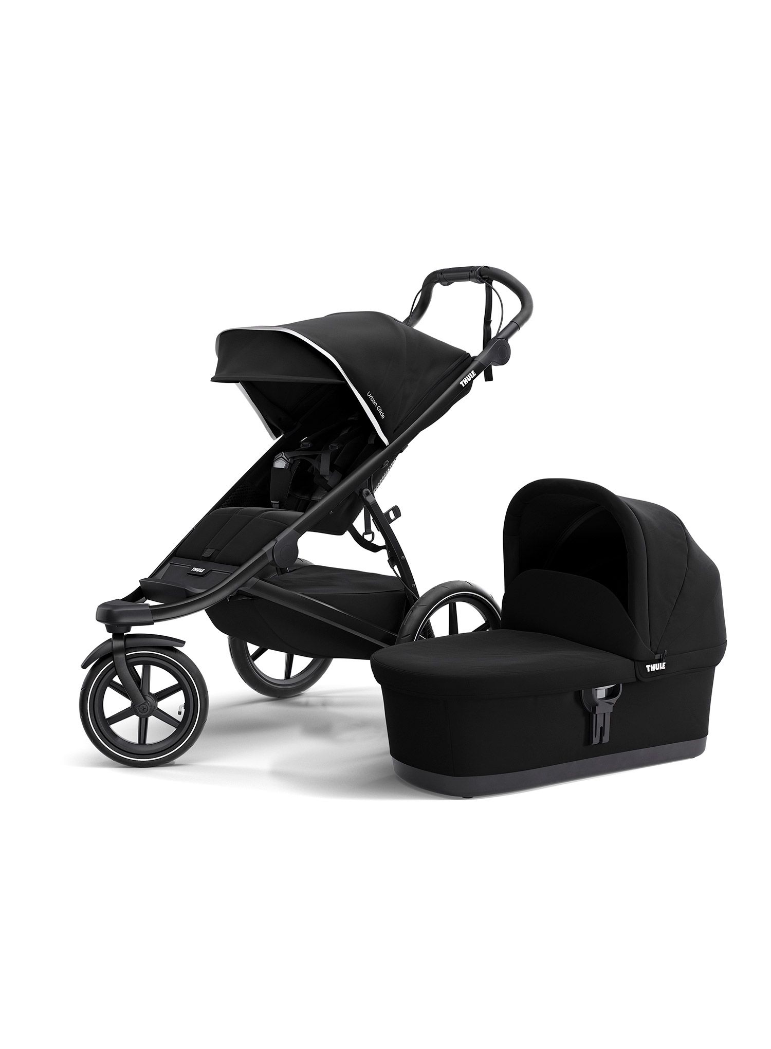 Tekoči voziček Thule Urban Glide 2 Bassinet - blackonb