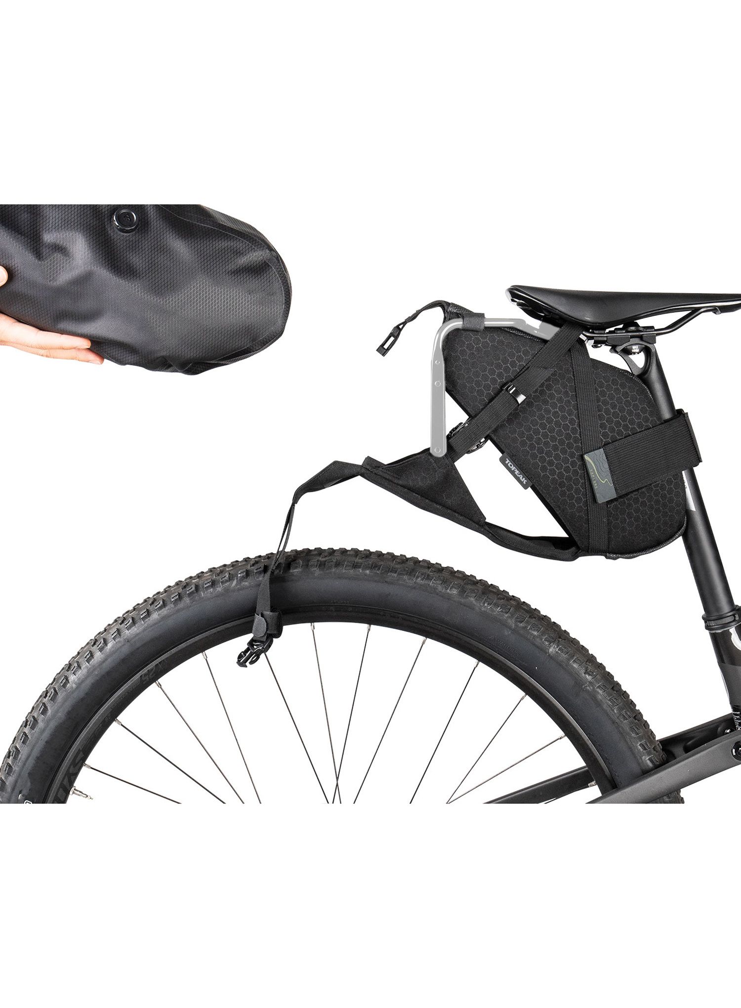 Sedežna torba ToPeak Backloader X 15 L - black