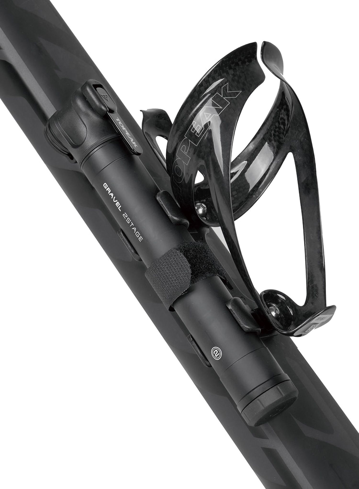 Kolesarska tlačilka ToPeak Gravel 2 Stage - black