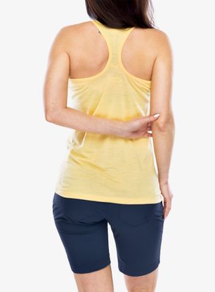 Ženski top Smartwool Active Ultralite Racerback Tank - custard