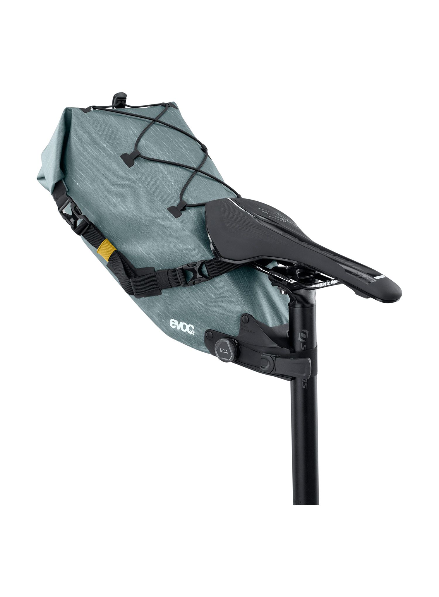 Sedežna torba Evoc Seat Pack BOA WP 8 - steel
