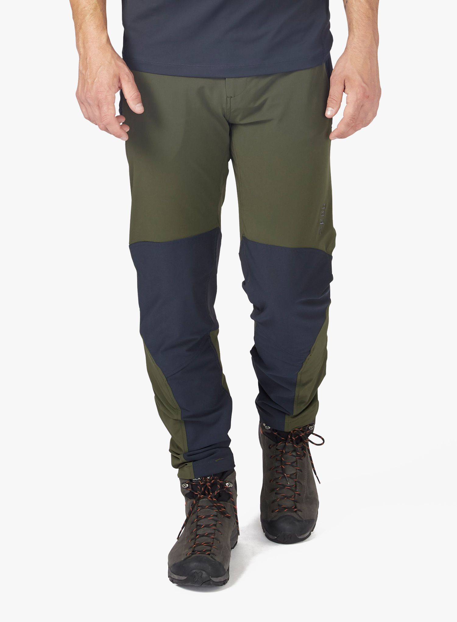 Pohodne hlače Rab Torque Pants - army