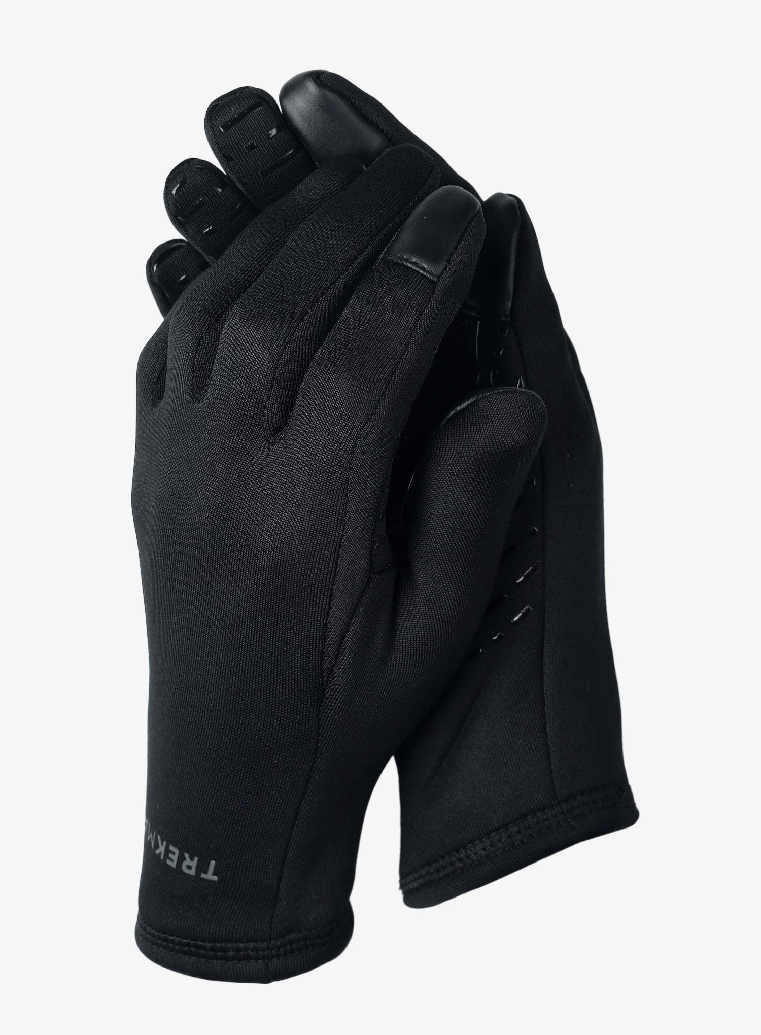 Rokavice iz flisa Trekmates Ogwen Stretch Grip Glove - black