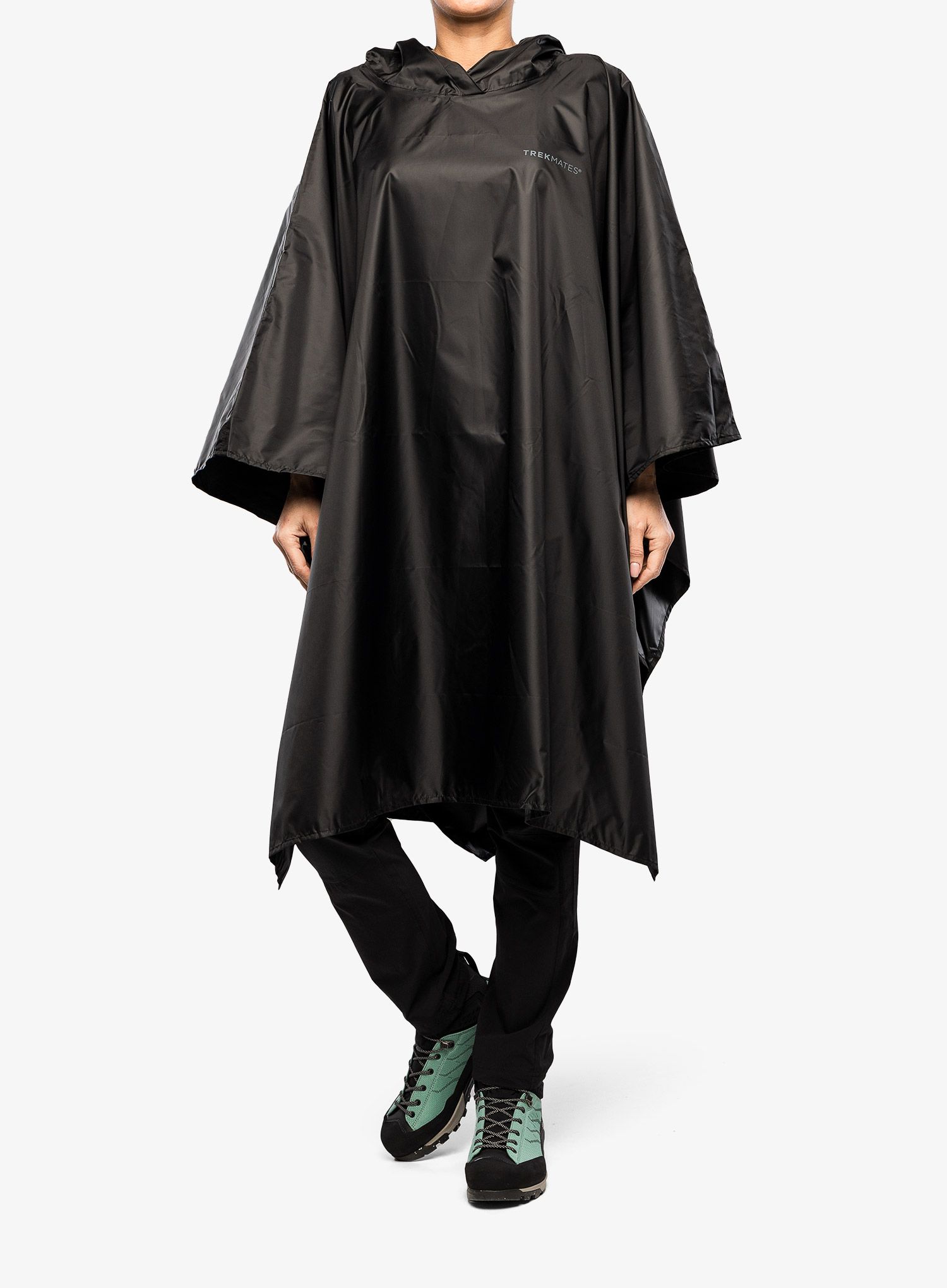 Dežni plašč Trekmates Tour Poncho - black