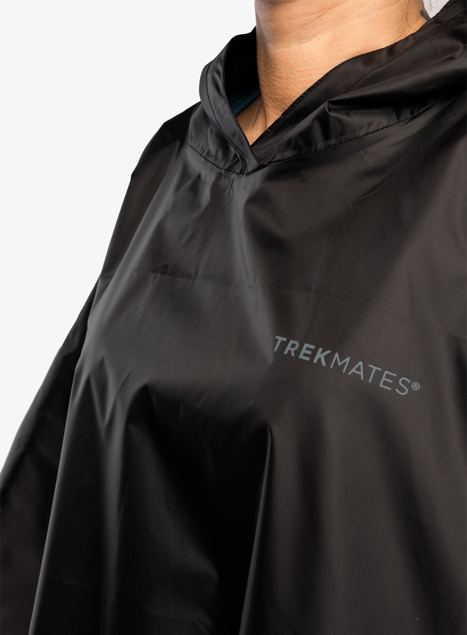 Dežni plašč Trekmates Tour Poncho - black