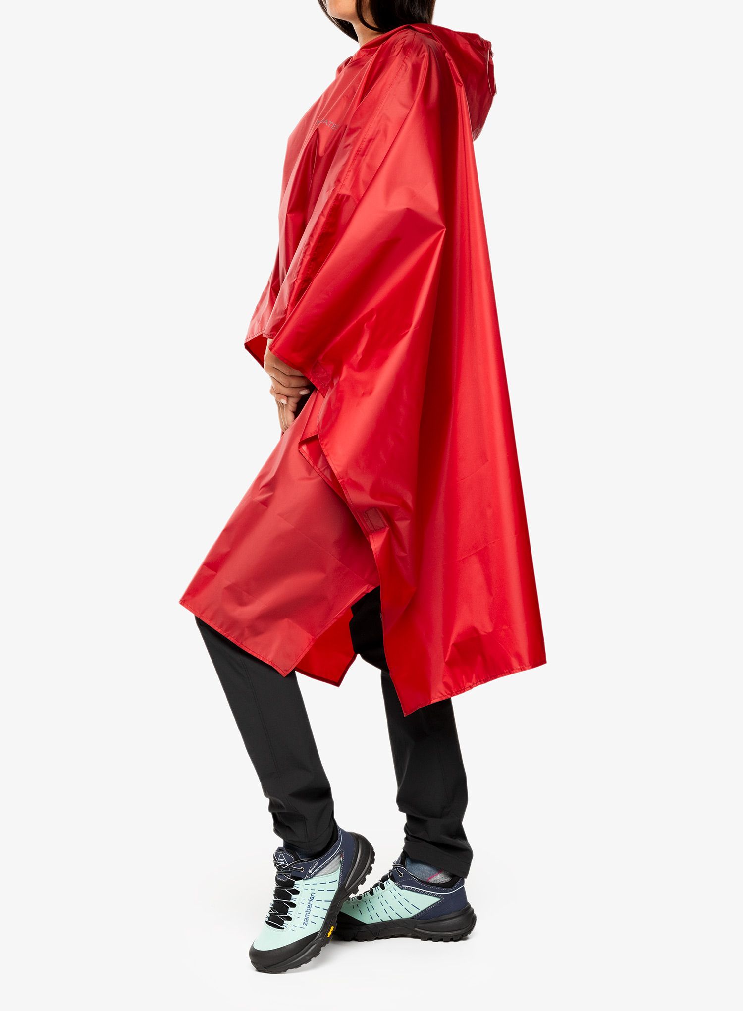 Dežni plašč Trekmates Tour Poncho - chili pepper
