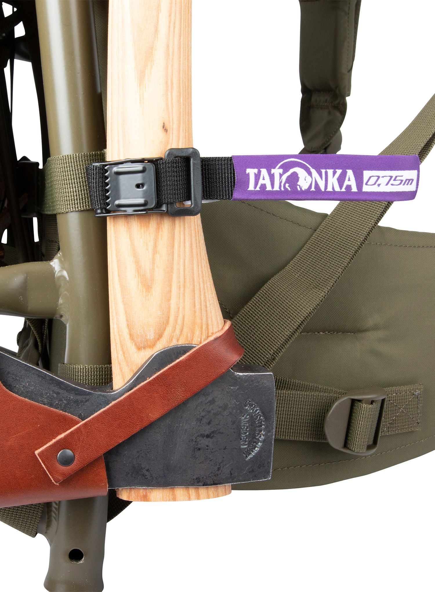 Trak za smuči Tatonka Easy Strap 18 mm 75 cm - black