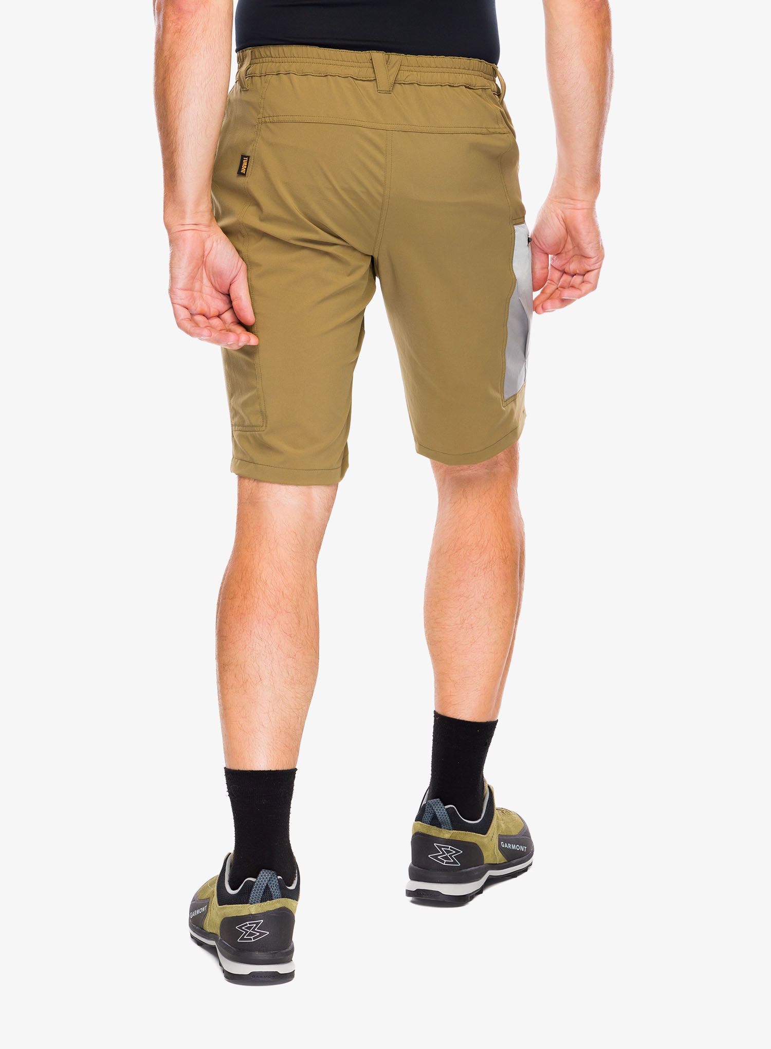 Pohodniške kratke hlače Turbat Bali - steeple gray/butternut khak