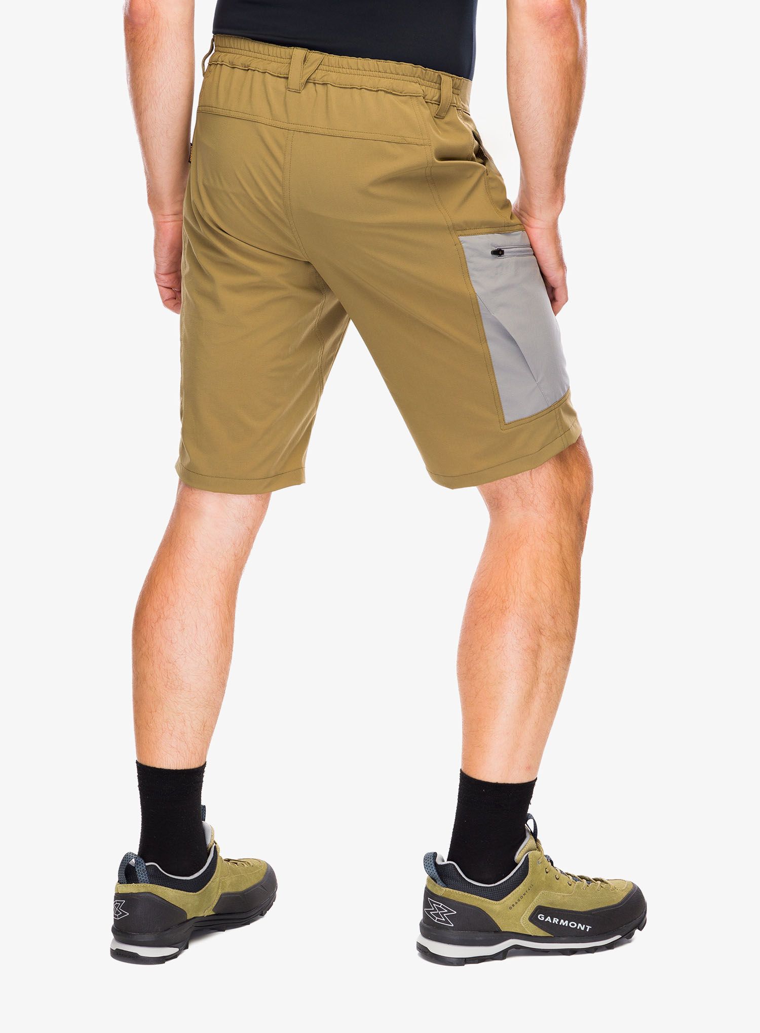 Pohodniške kratke hlače Turbat Bali - steeple gray/butternut khak