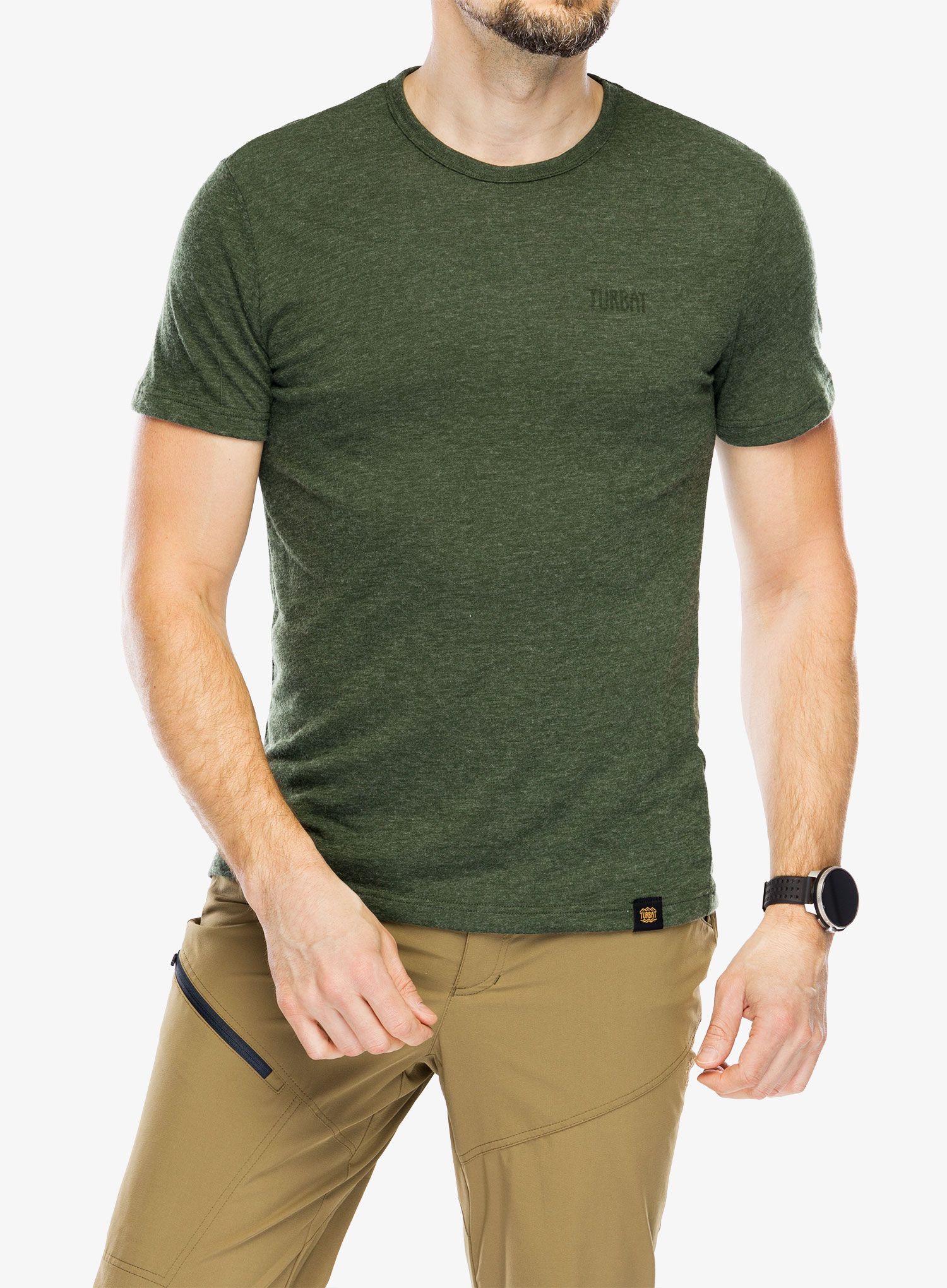 Športna majica Turbat Cozy SS T-Shirt - kombu green