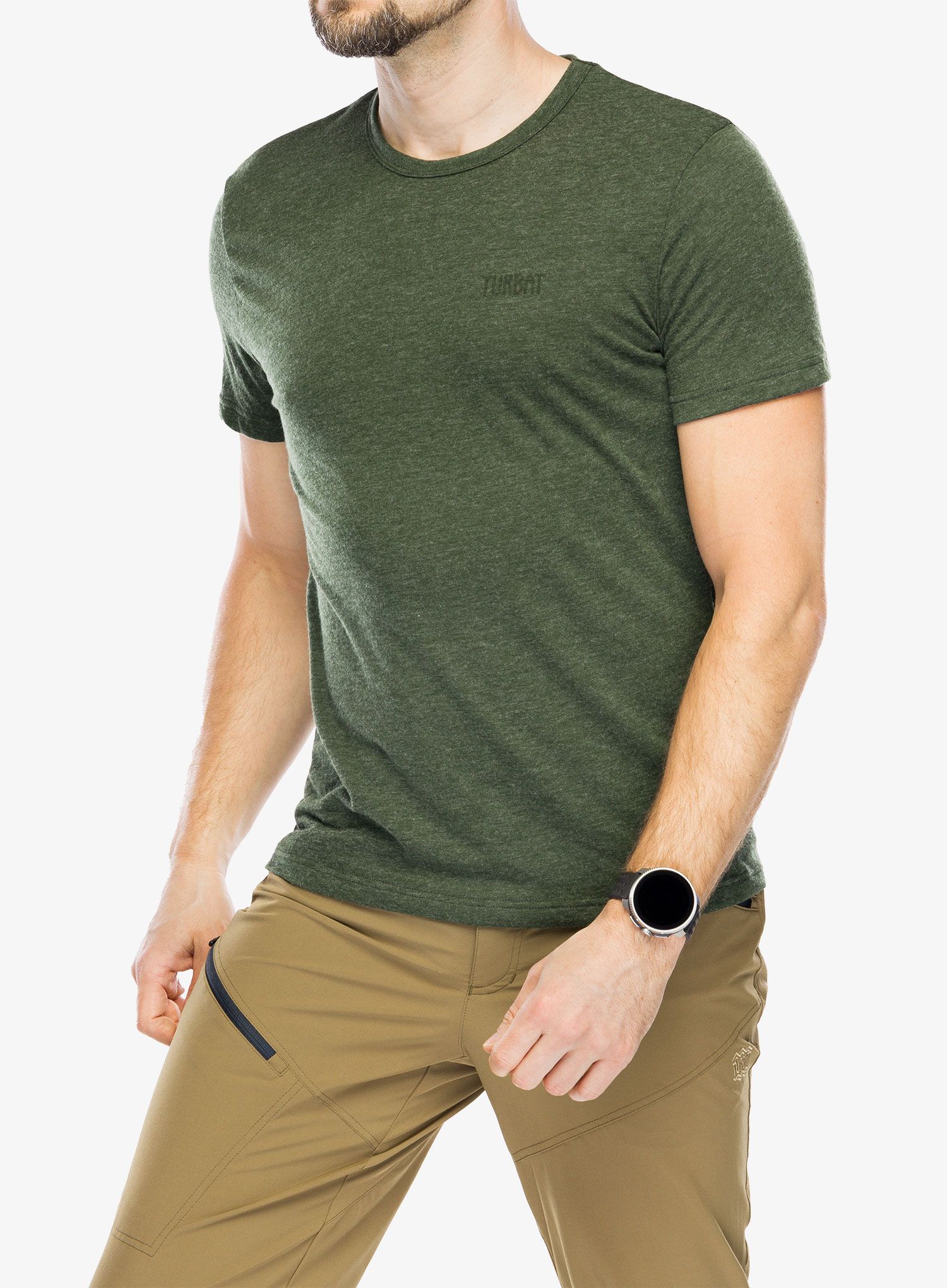 Športna majica Turbat Cozy SS T-Shirt - kombu green