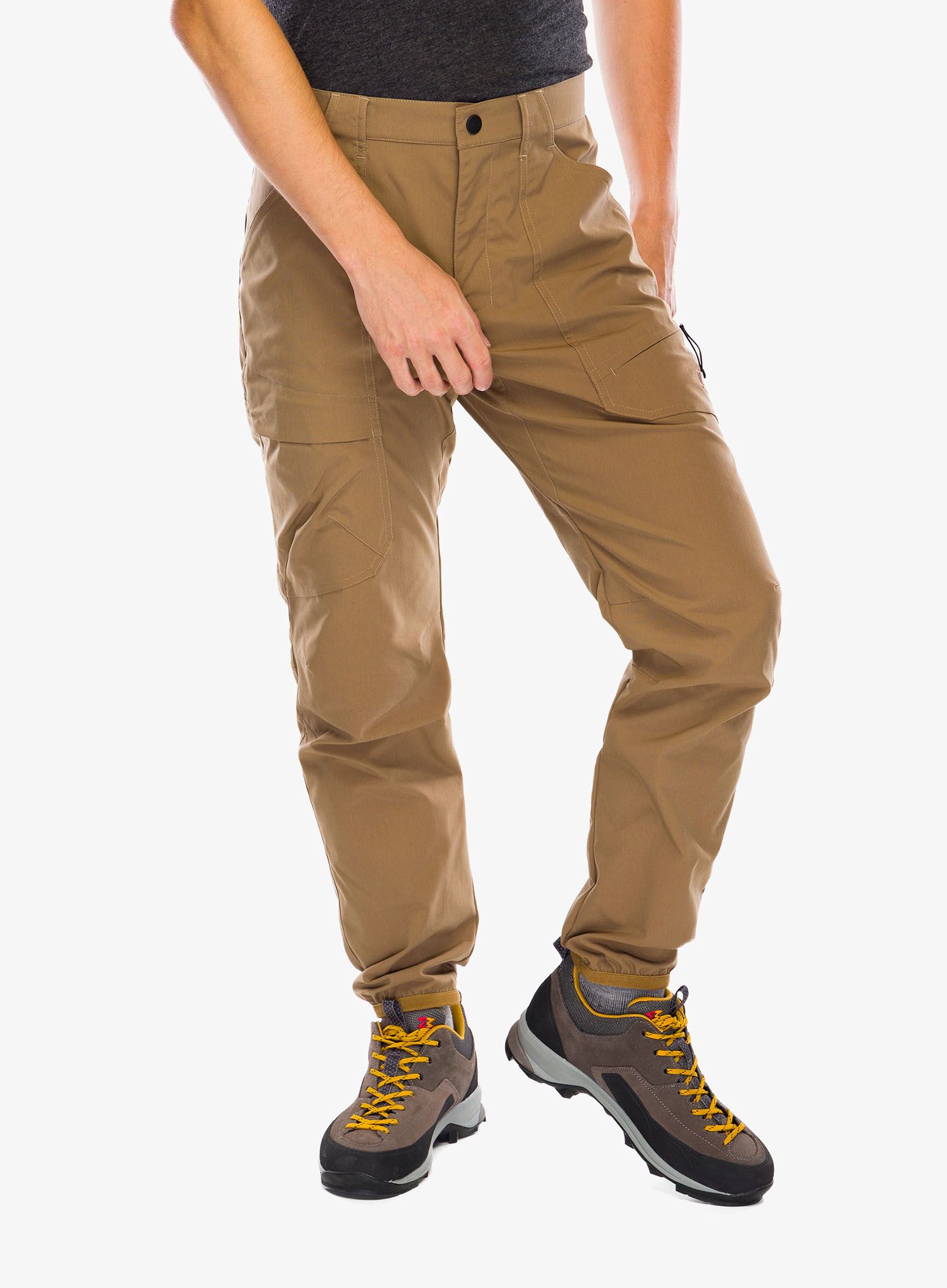 Pohodniške hlače Turbat Explorer - gargoyle brown