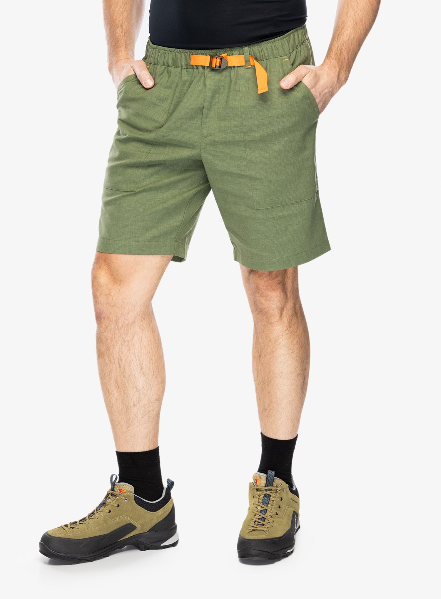 Pohodniške kratke hlače Turbat Goa Hemp Shorts - bronze green