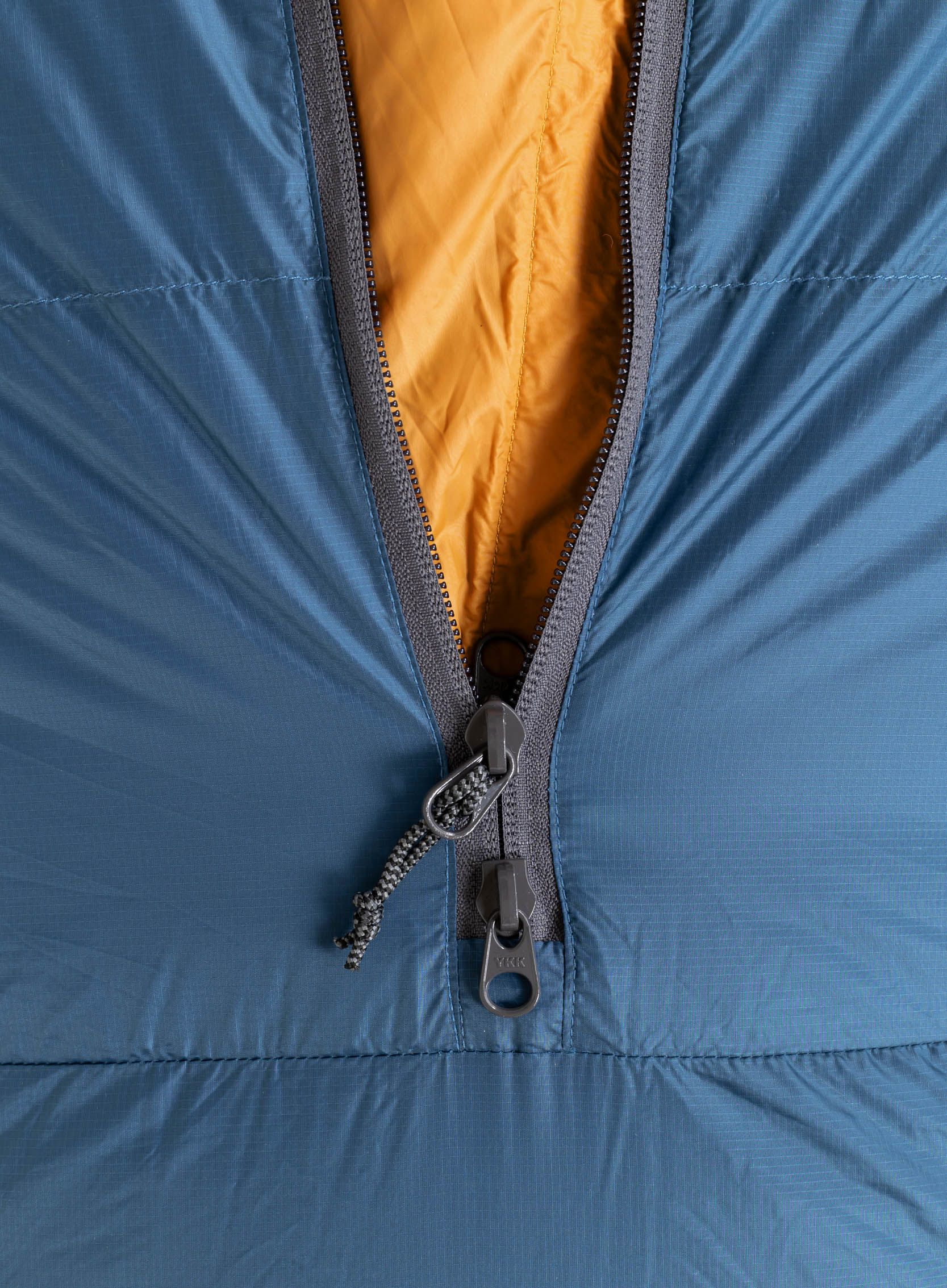 Spalna vreča Turbat Kuk 500 (185 cm) - legion blue/dark cheddar