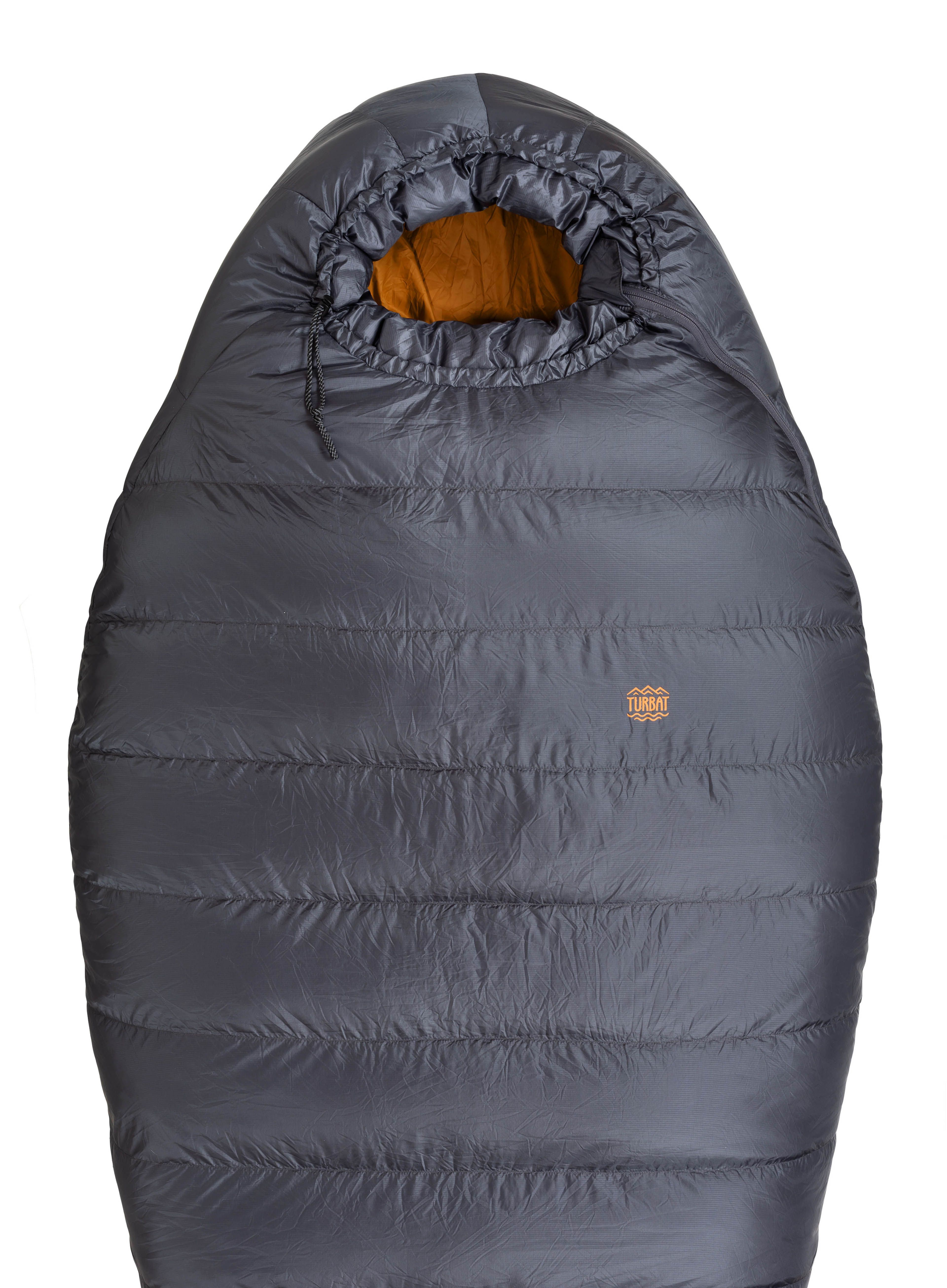 Spalna vreča Turbat Nox 400 (185 cm) - grey/cheddar orange