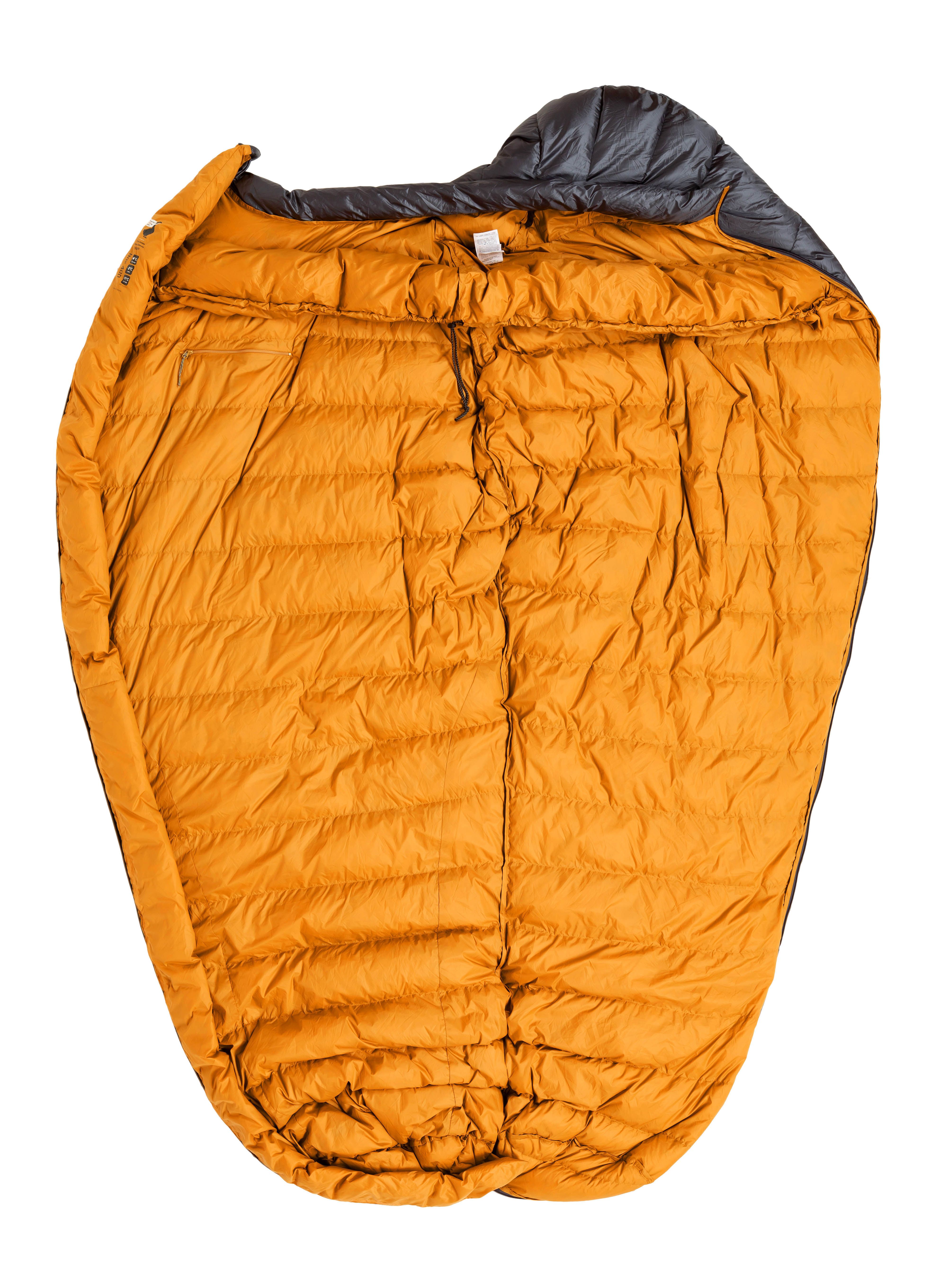 Spalna vreča Turbat Nox 400 (185 cm) - grey/cheddar orange