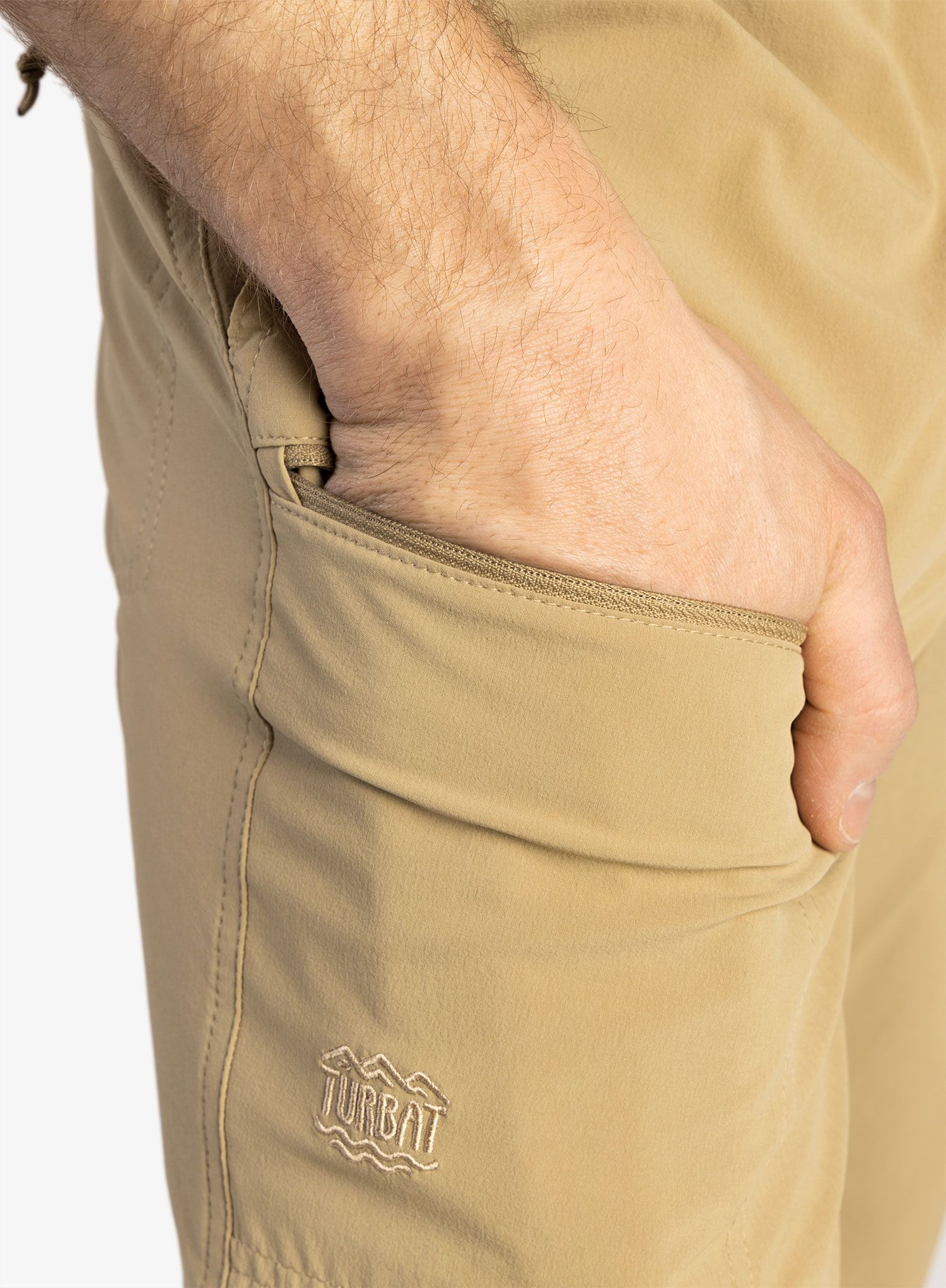 Pohodne hlače Turbat Odyssey Lite - cornstalk sand