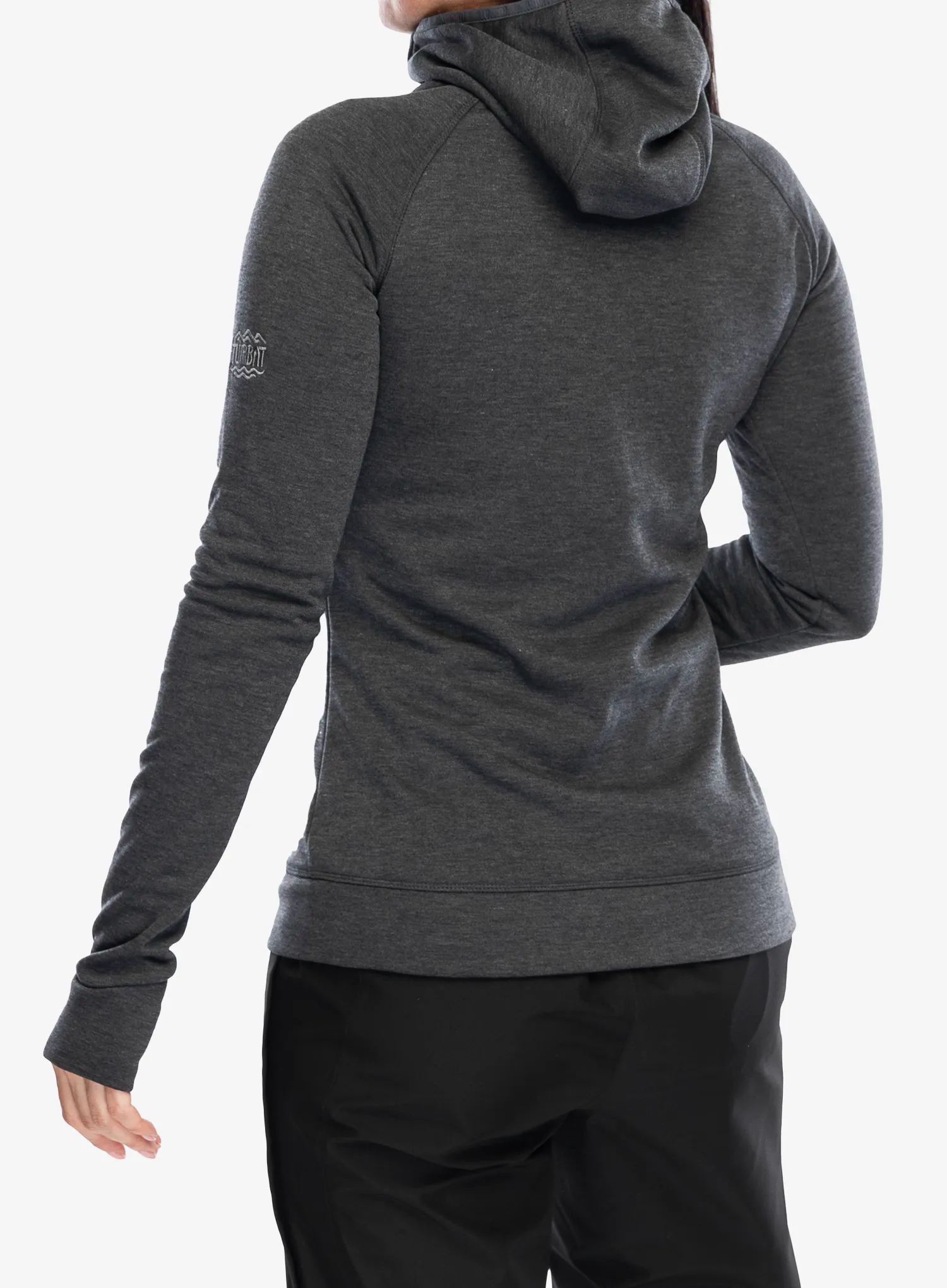 Ženski flis Turbat Peak Fleece - jet black