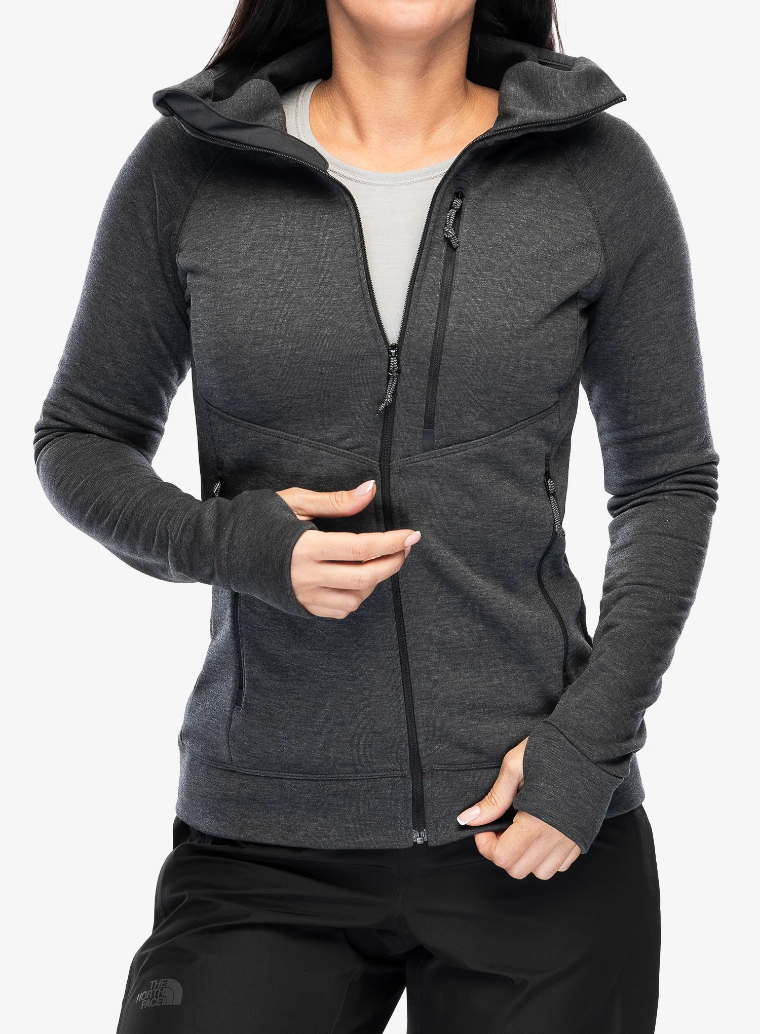 Ženski flis Turbat Peak Fleece - jet black