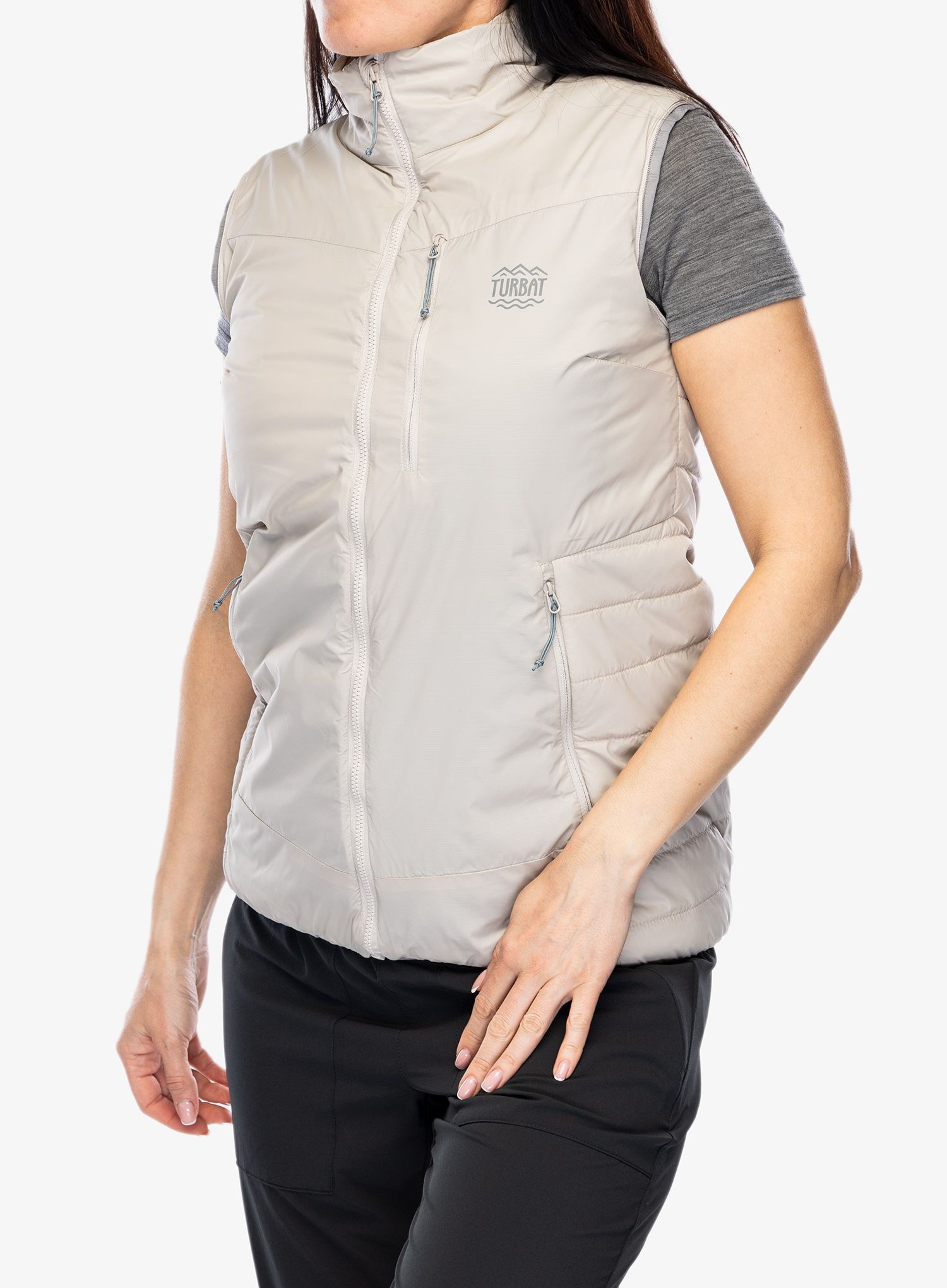 Ženska sintetična jakna Turbat Stranger Jacket - chateau gray