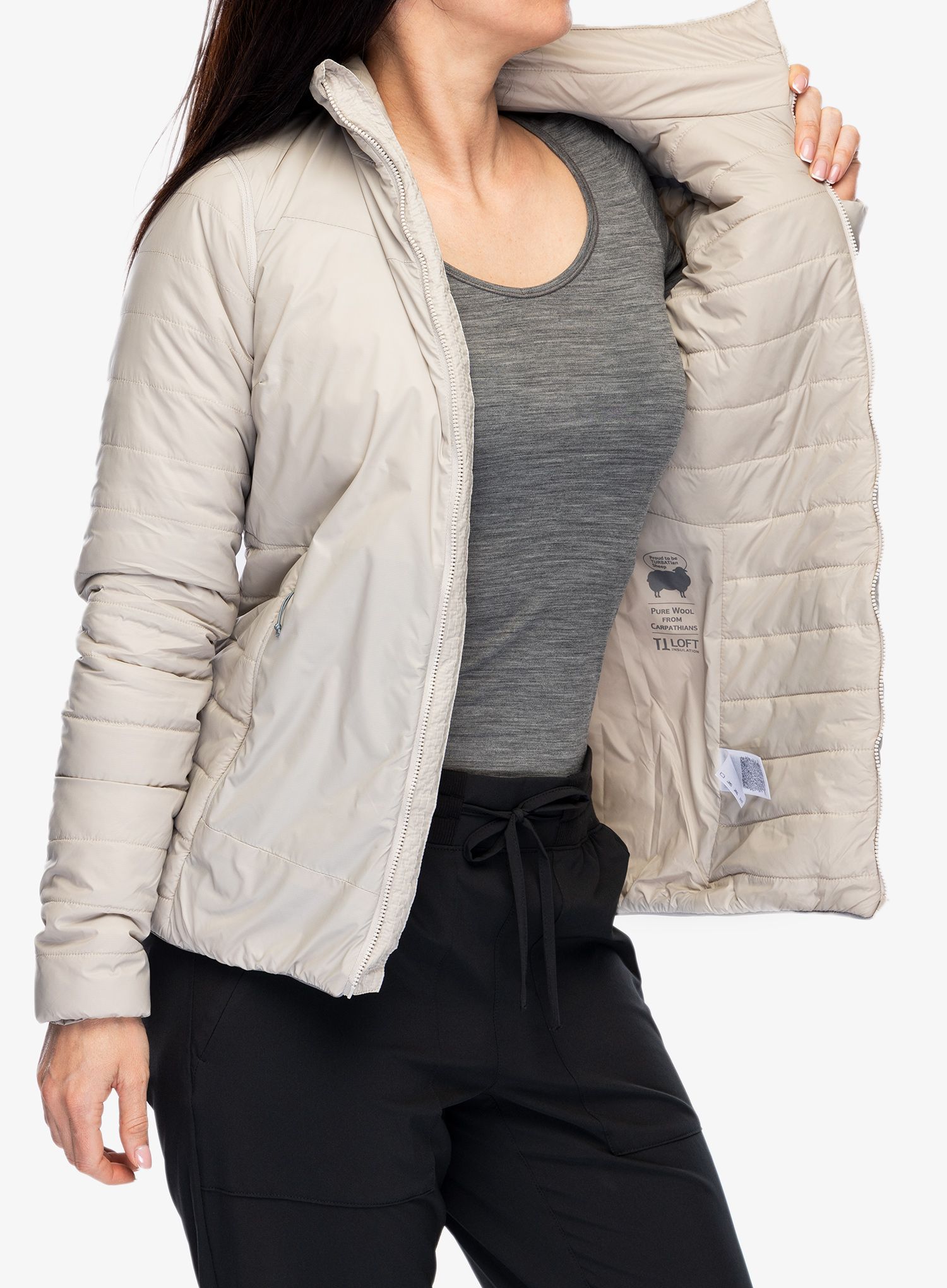 Ženska sintetična jakna Turbat Stranger Jacket - chateau gray