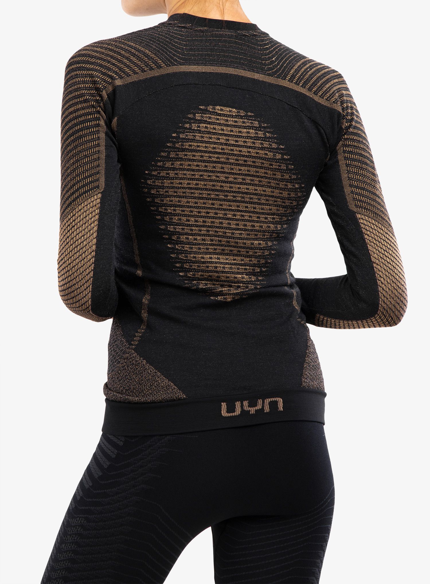 Jopica UYN Cashmere Shiny 2.0 UW Shirt LS Round Neck - celebrity gold