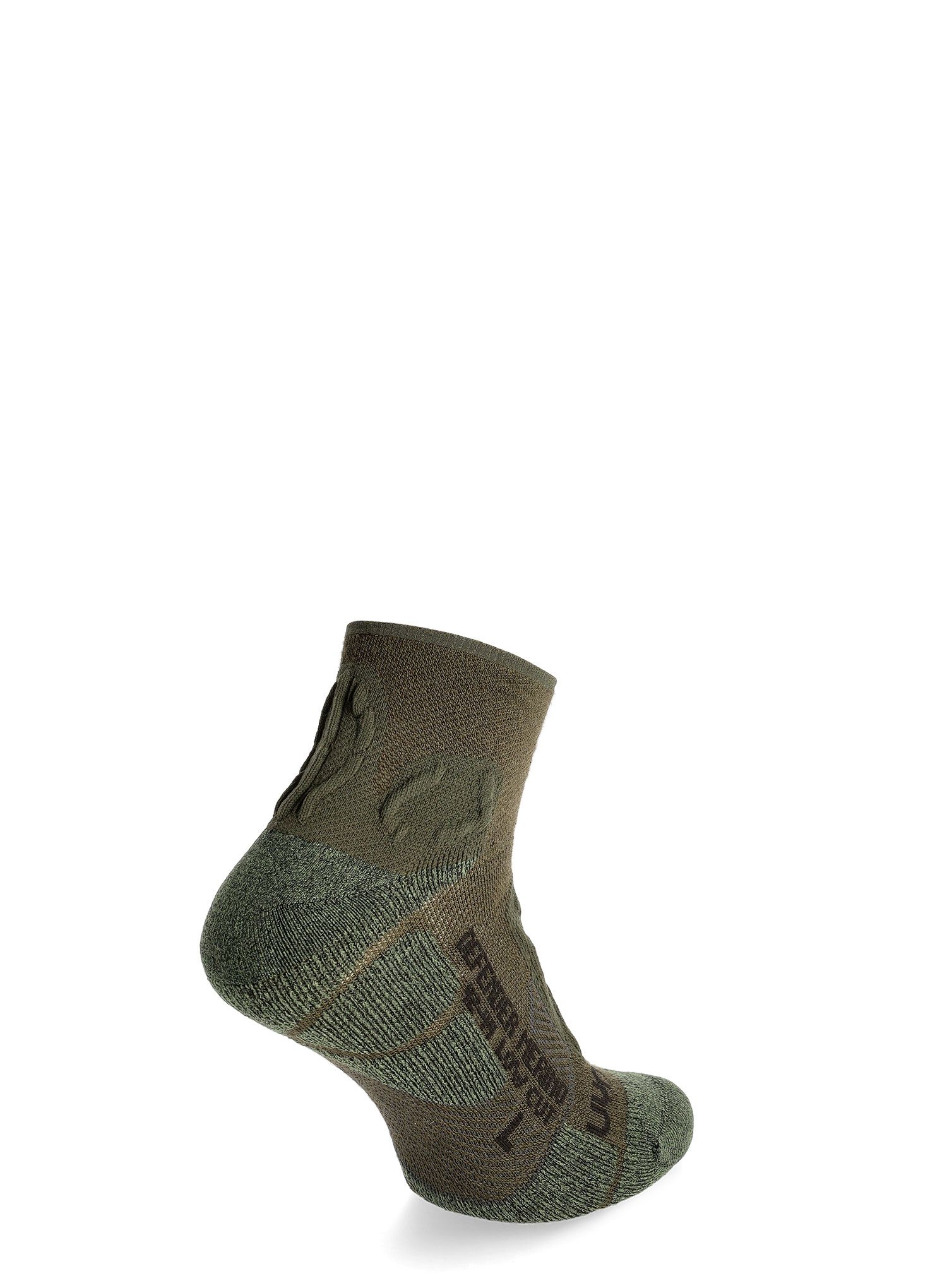 Pohodniške nogavice UYN Defender Merino Low Cut Socks - tactical green