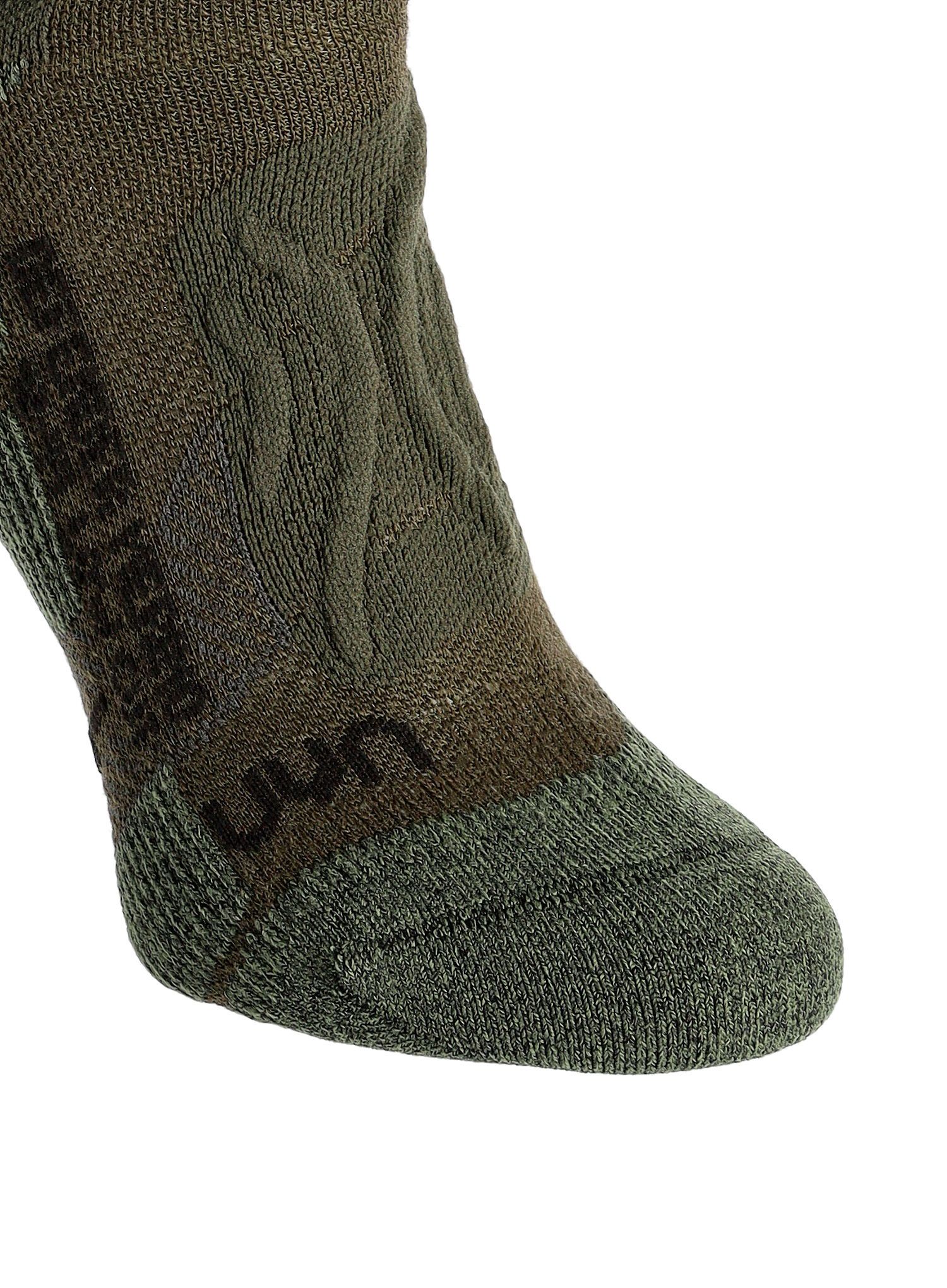Pohodniške nogavice UYN Defender Merino Low Cut Socks - tactical green