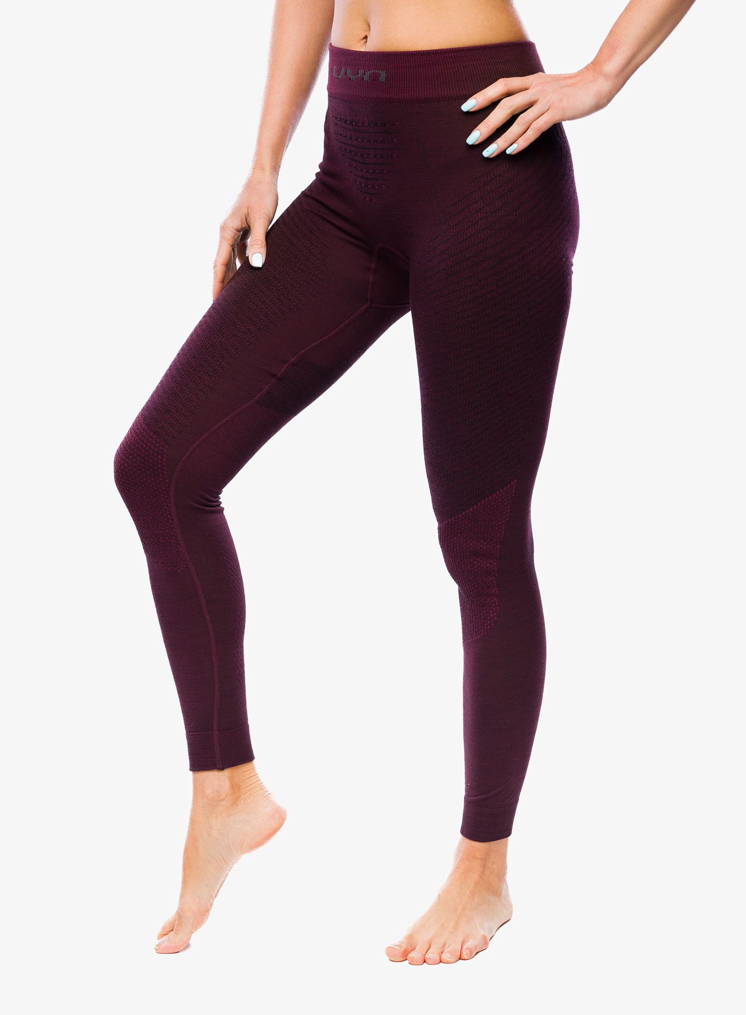 Ženske termo pajkice UYN Fusyon Biotech UW Pants Long - windsor wine