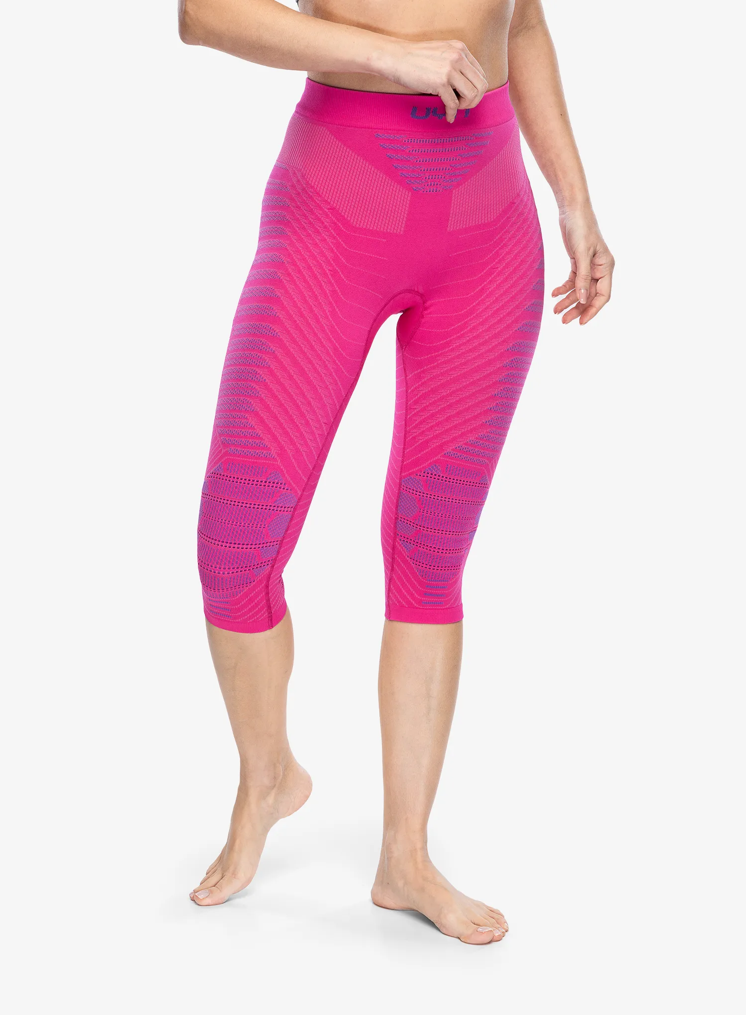 Ženske termo pajkice UYN Resilyon UW Pants Medium - magenta/pink