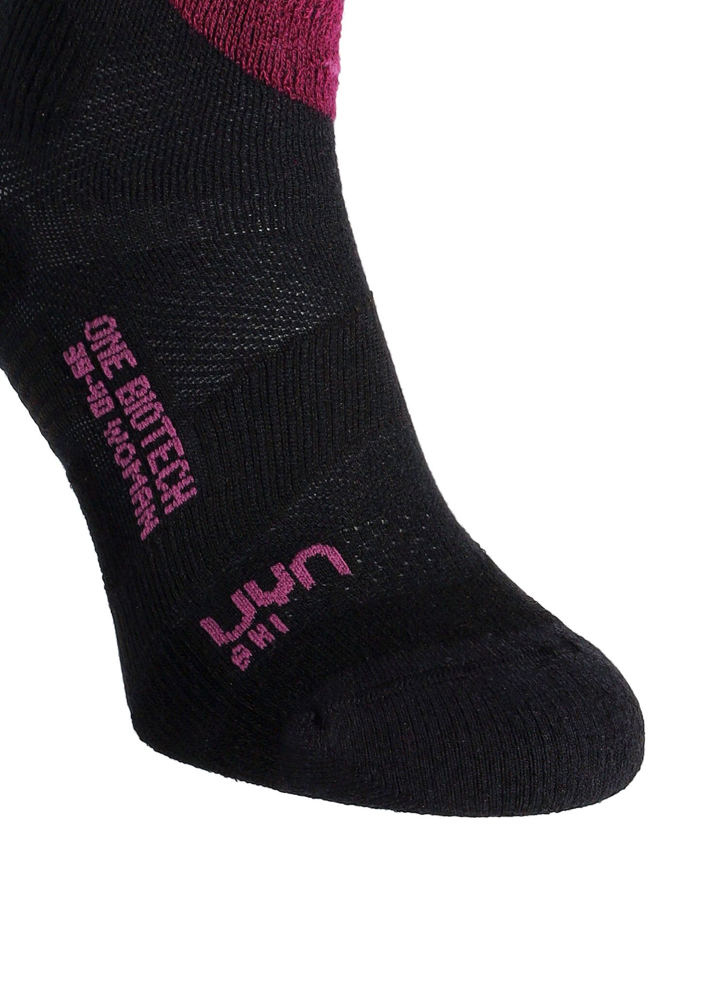 Ženske smučarske nogavice UYN Ski One Biotech Socks - black/purple