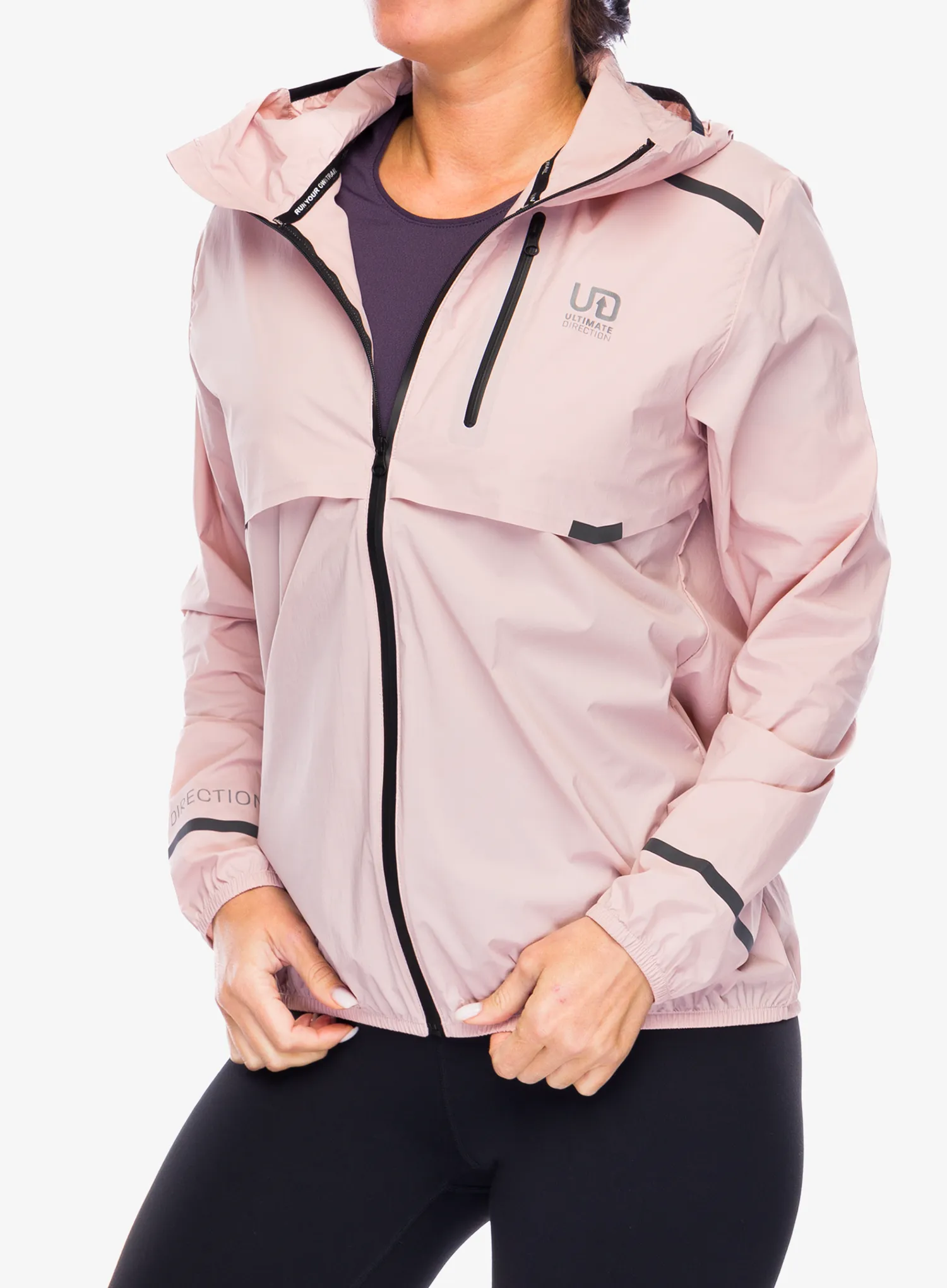 Ženska vetrovka Ultimate Direction Aerolight Wind Jacket - clay