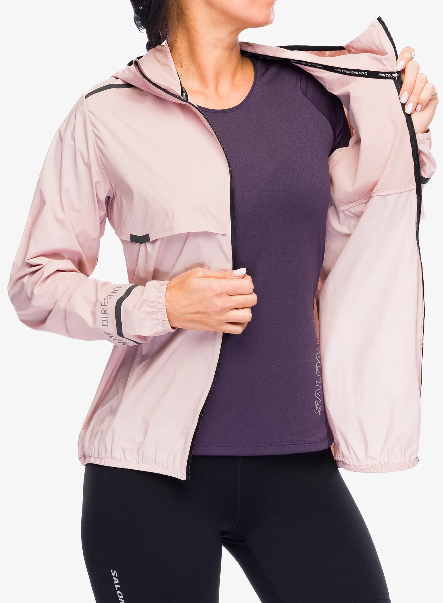 Ženska vetrovka Ultimate Direction Aerolight Wind Jacket - clay