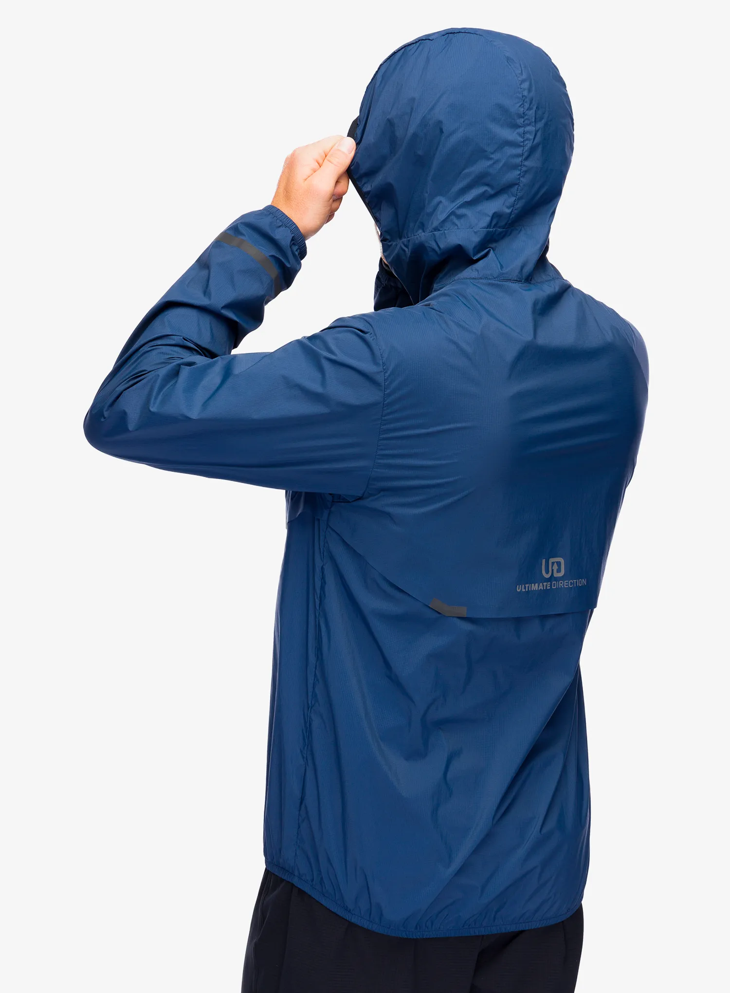 Vetrovka Ultimate Direction Aerolight Wind Jacket - navy