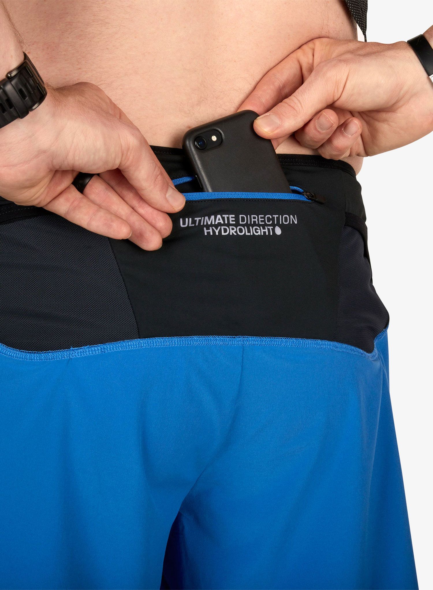 Tekaške kratke hlače Ultimate Direction Hydro Short - cobalt