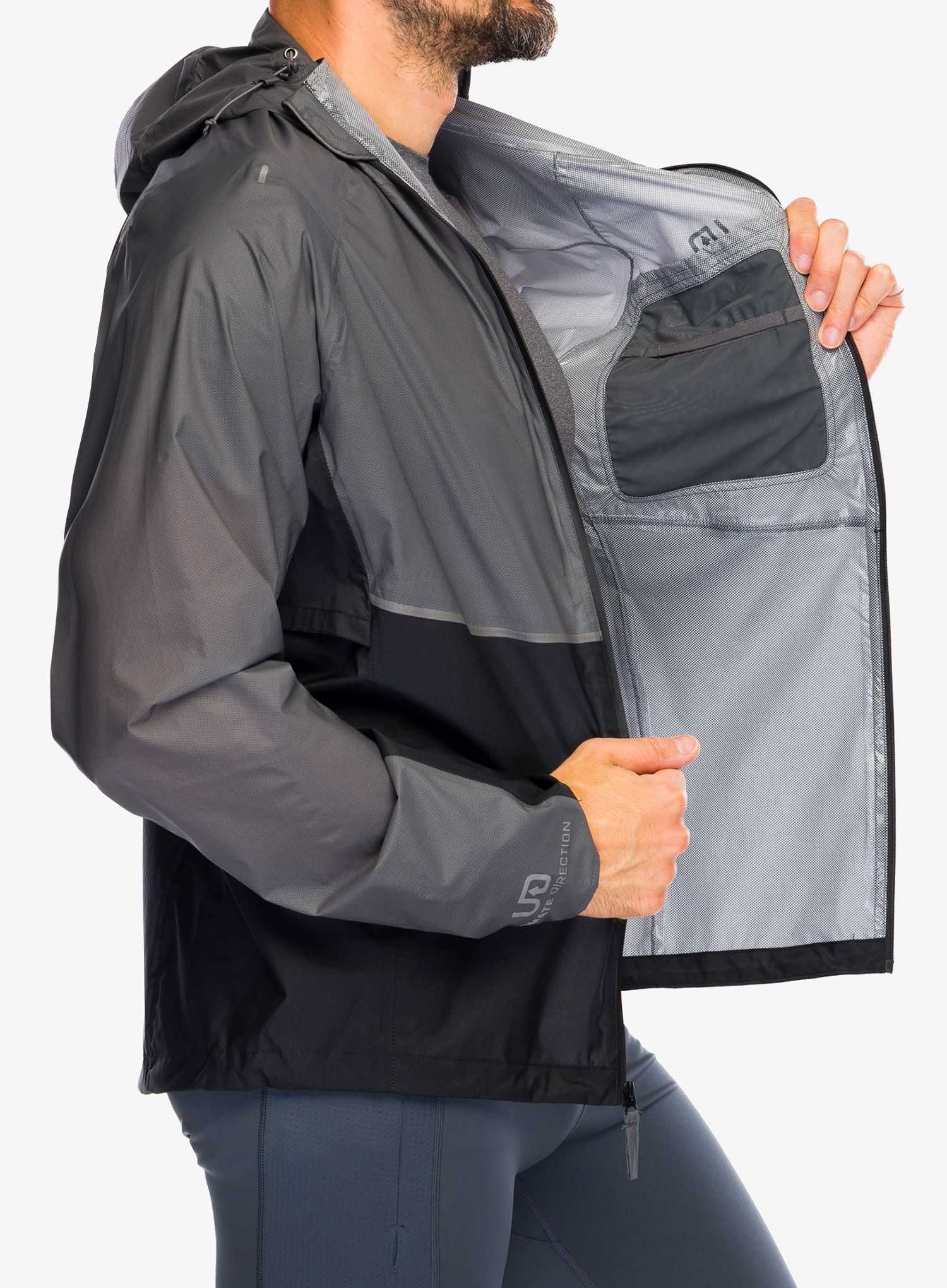 Nepremočljiva jakna Ultimate Direction Ultra Jacket - onyx