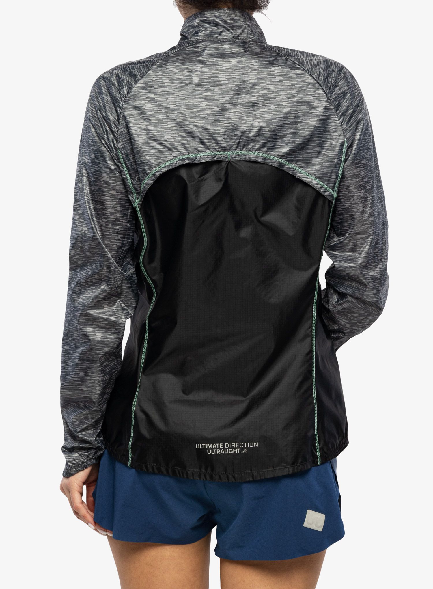 Ženska jakna za tek Ultimate Direction Ventro Windshell - hth.grey