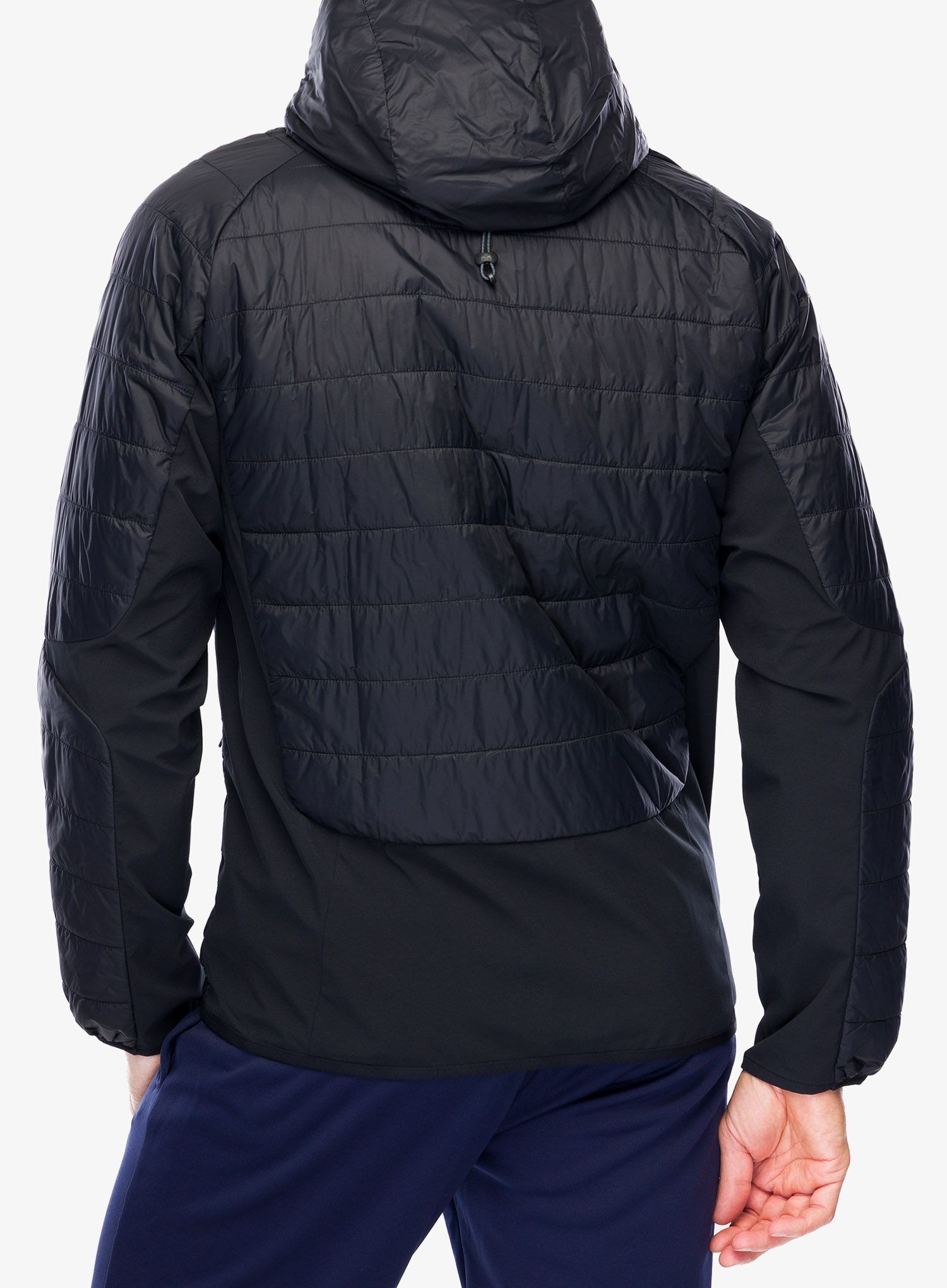 Hibridna jakna Under Armour UA Active Hybrid Jacket - black/black/pitch gray